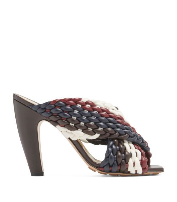 Bottega Veneta o1loc1c0824 Leather Mules & Clogs in Multicolor Size US 9 / IT 39 - 1 Thumbnail