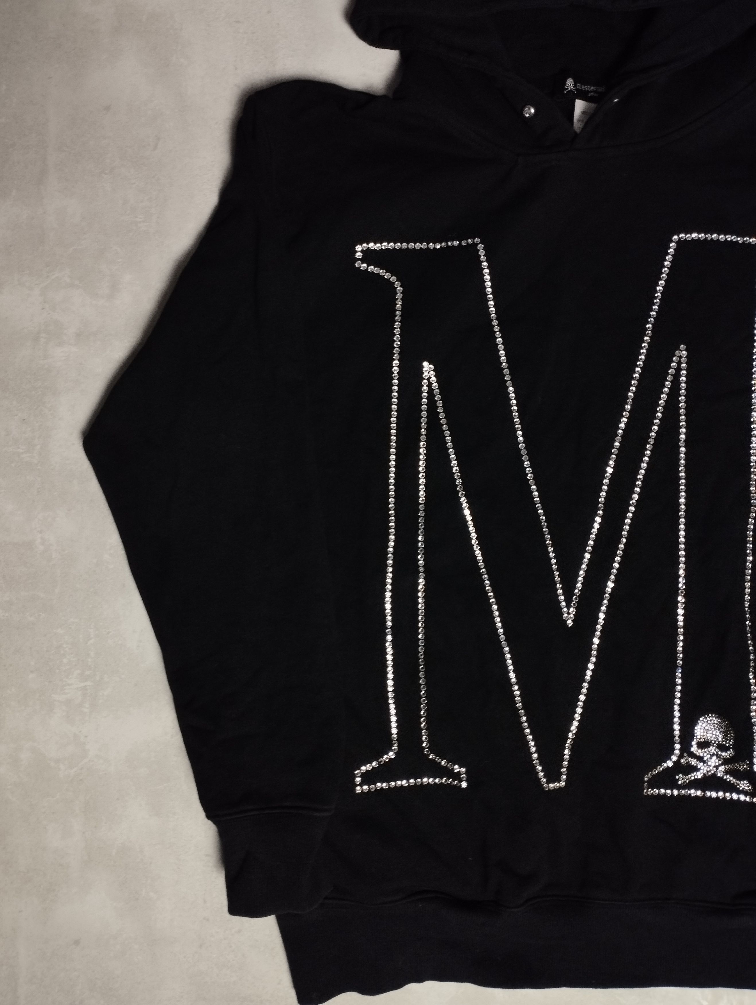 Japanese Brand × Mastermind Japan Mastermind Japan Black Diamonds Skull Logo Hoodie MMJ MMW Size US L / EU 52-54 / 3 - 3 Thumbnail