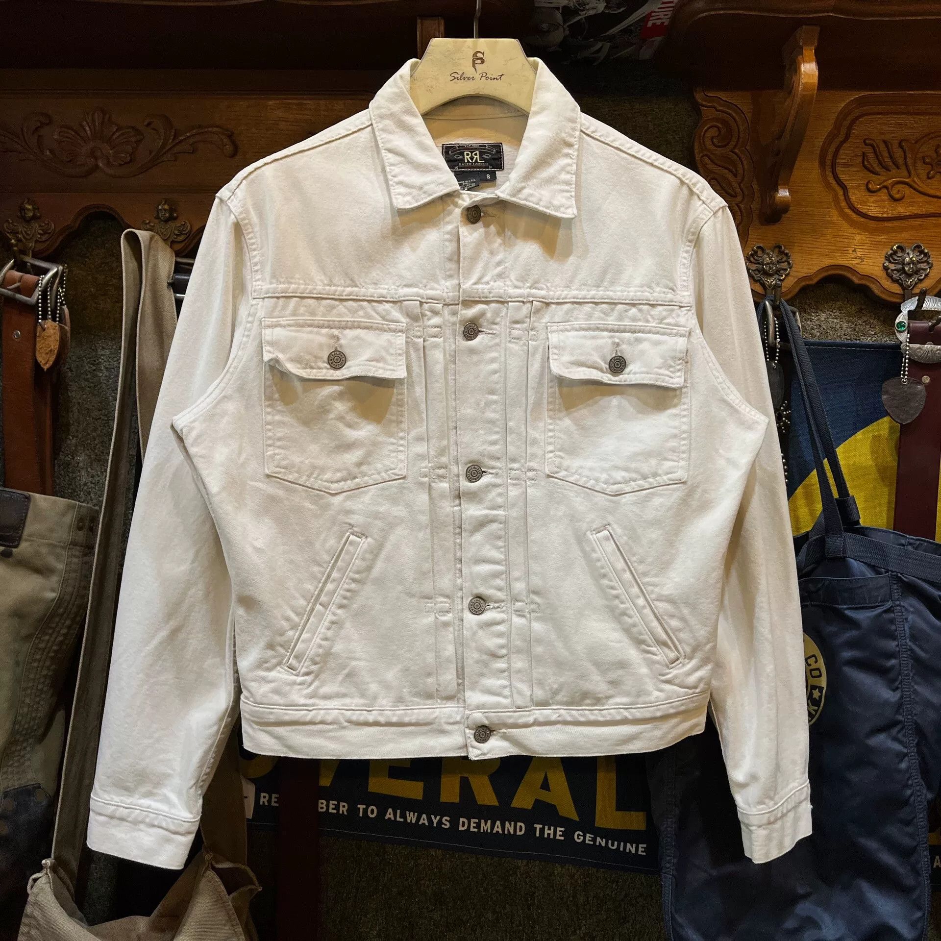 RRL Ralph Lauren RRL Vintage Year One Denim Jacket Size US S / EU 44-46 / 1 - 1 Thumbnail