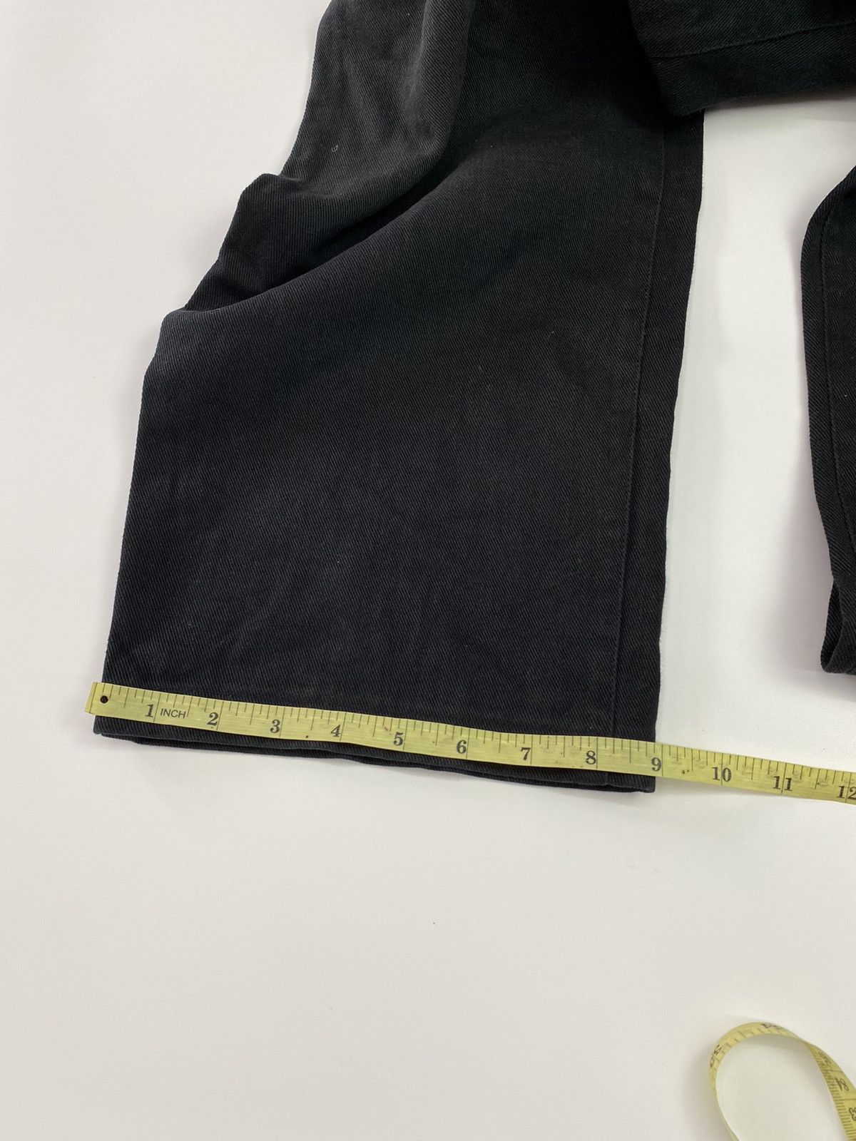 If Six Was Nine × Japanese Brand × Kansai Yamamoto Kansai impact loose baggy pant black 30x27 Size US 30 / EU 46 - 11 Thumbnail