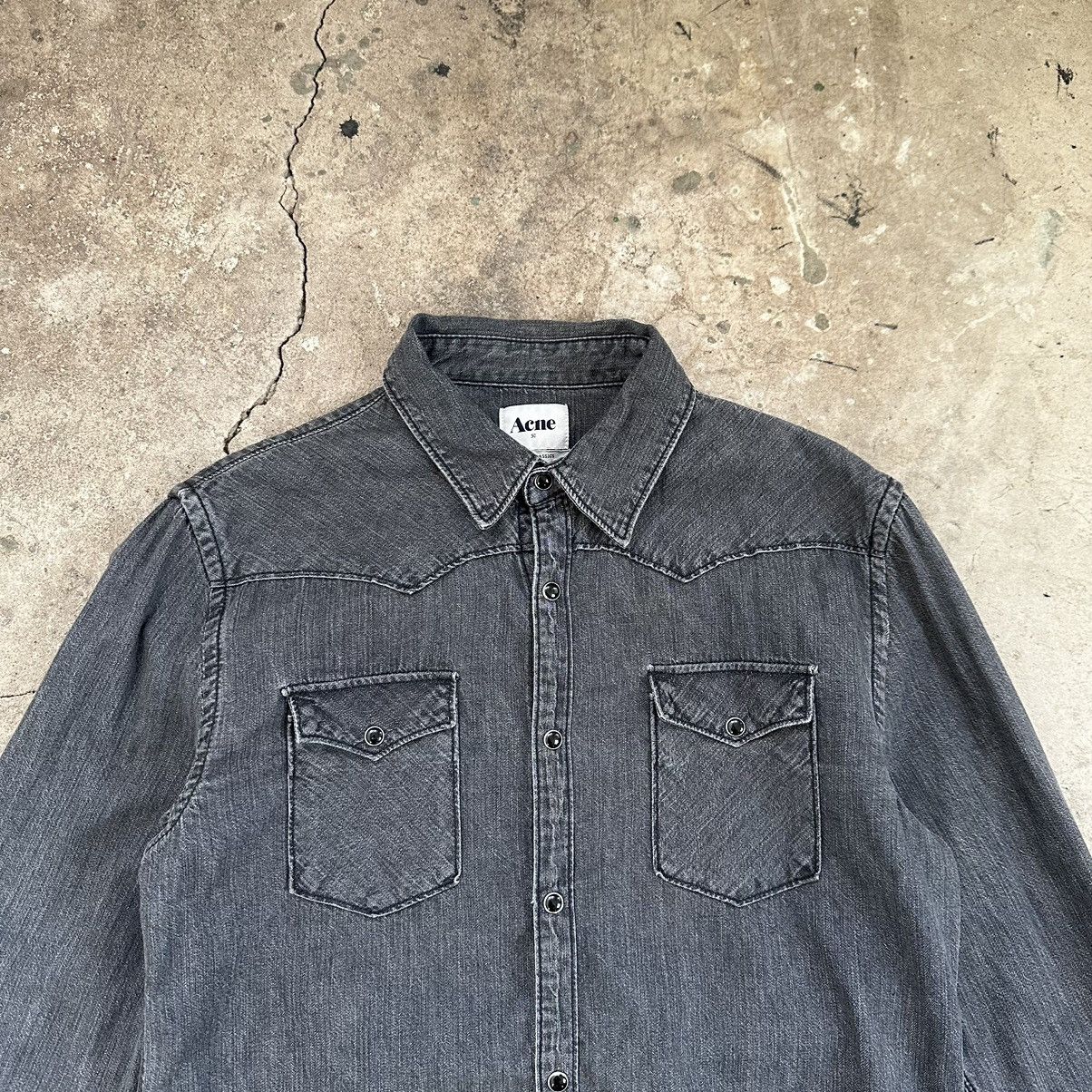 Acne Studios Acne studios vintage Western Denim Shirt Size US M / EU 48-50 / 2 - 3 Thumbnail