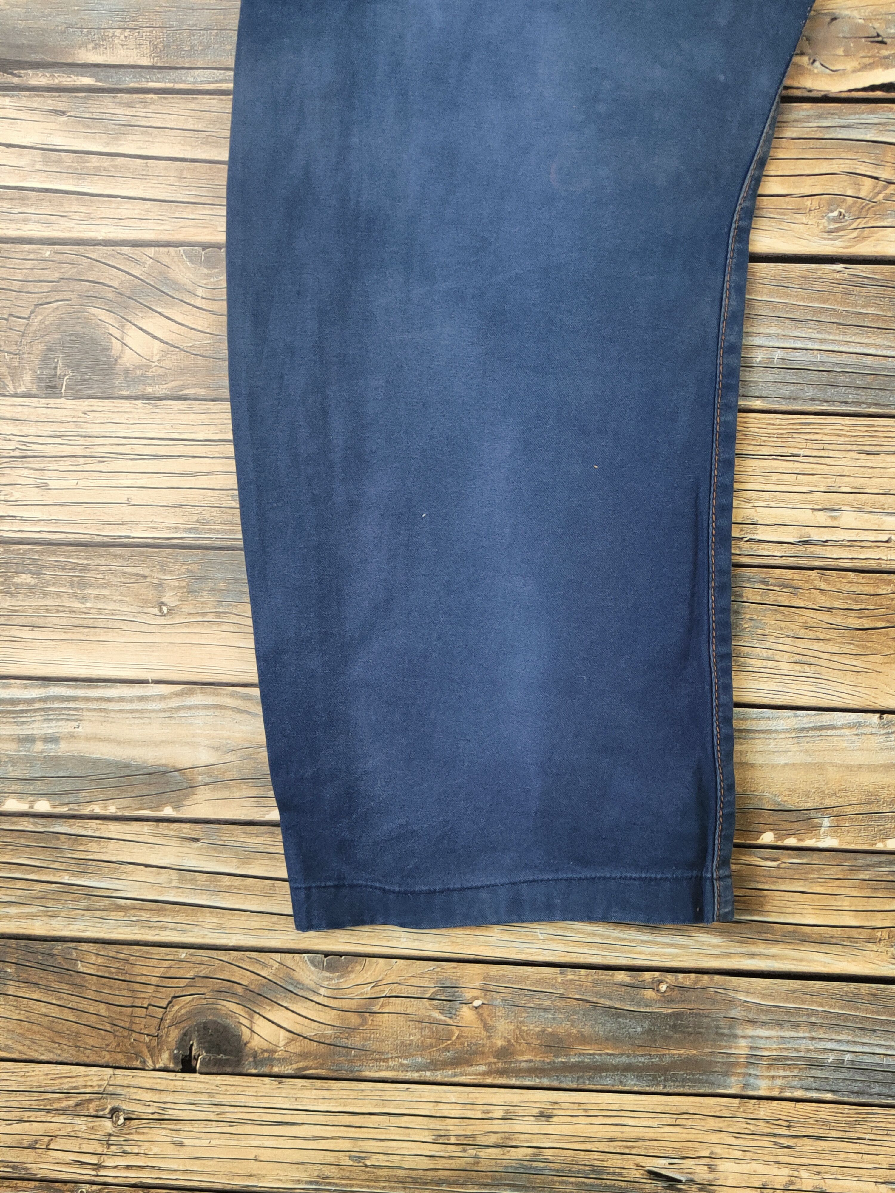 Japanese Brand DL Xebec Twist45 Blue Faded Multipocket Cargo Pants# 46-092 Size US 32 / EU 48 - 9 Thumbnail