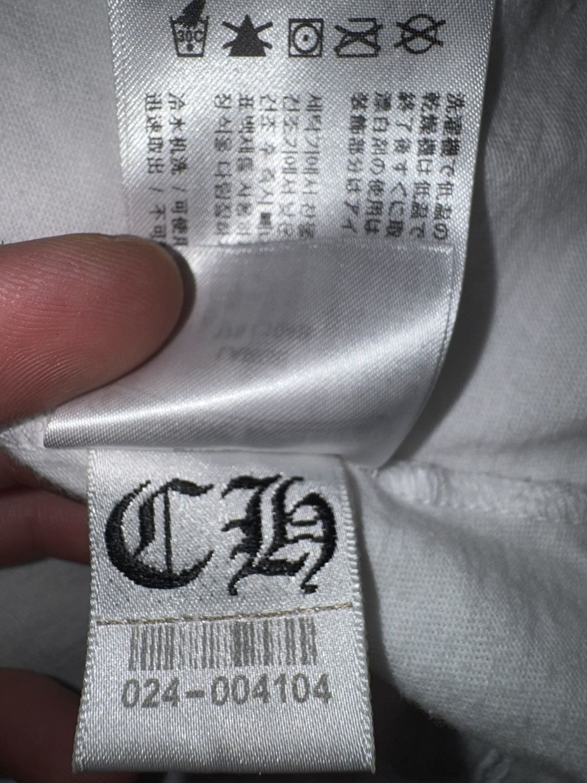 Chrome Hearts Chrome Hearts Neck Logo Pocket T-Shirt Size US L / EU 52-54 / 3 - 13 Thumbnail