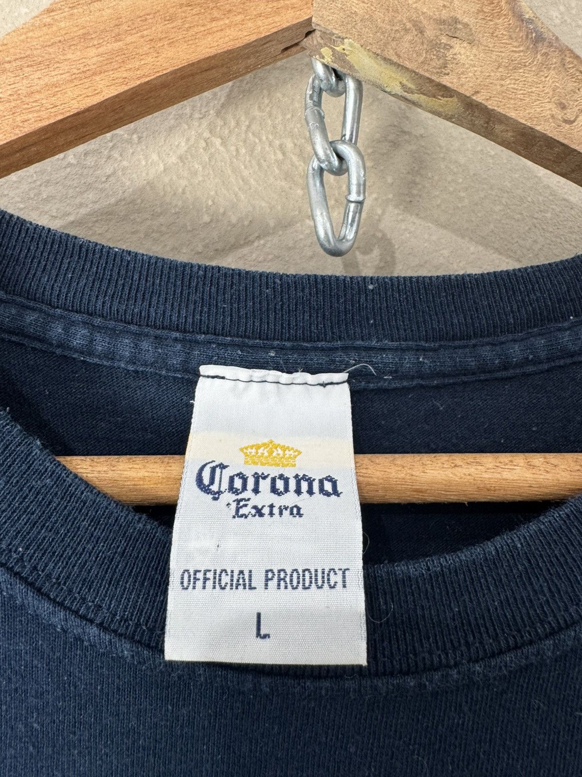 Vintage Vintage 1990’s Corona Extra T Shirt Beer Coors Size US L / EU 52-54 / 3 - 3 Thumbnail