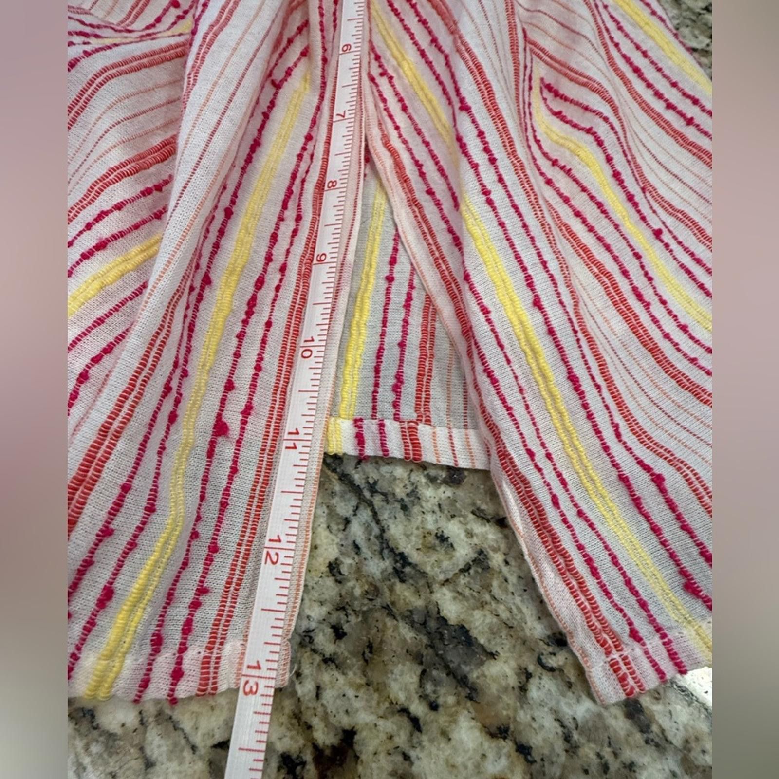 Michael Stars Michael Stars striped maxi sundress white red yellow SZ M Size M / US 6-8 / IT 42-44 - 8 Thumbnail