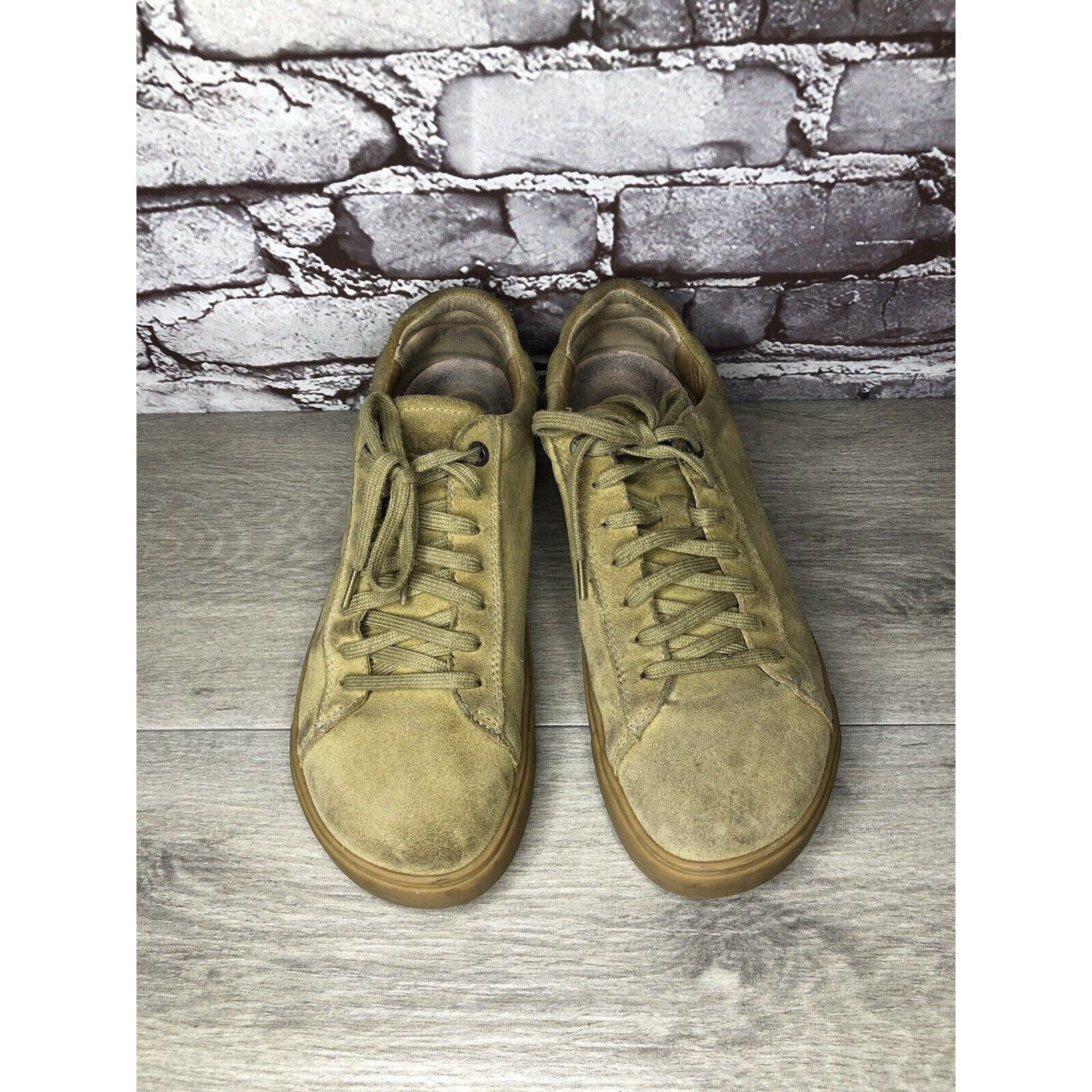 Birkenstock Birkenstock Brown Suede Lace Up Low Comfort Sneakers Shoes W Size US 10 / IT 40 - 10 Thumbnail