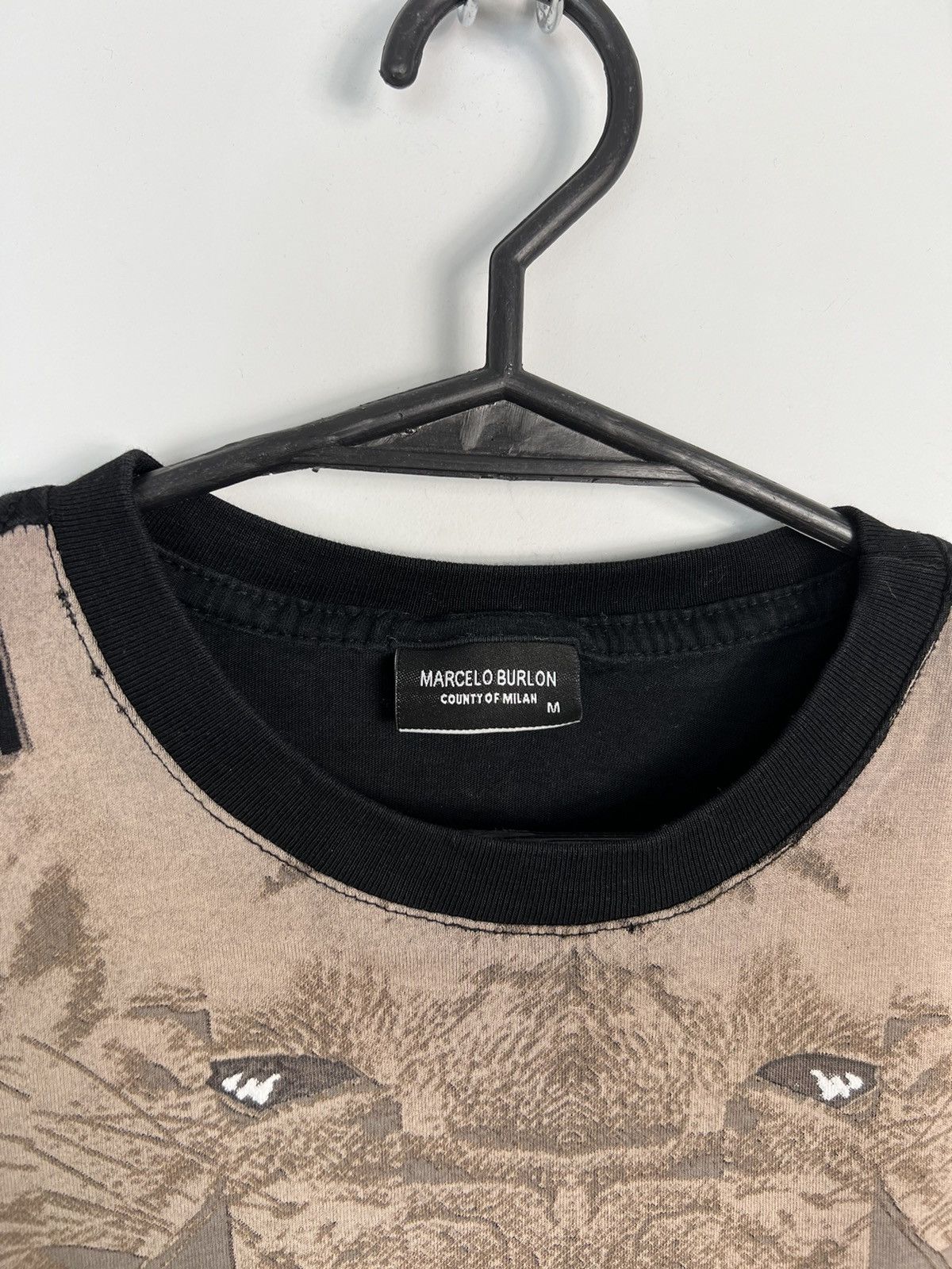 Other Tshirt Marcelo Burlon Big Logo Black Size M / US 6-8 / IT 42-44 - 3 Thumbnail