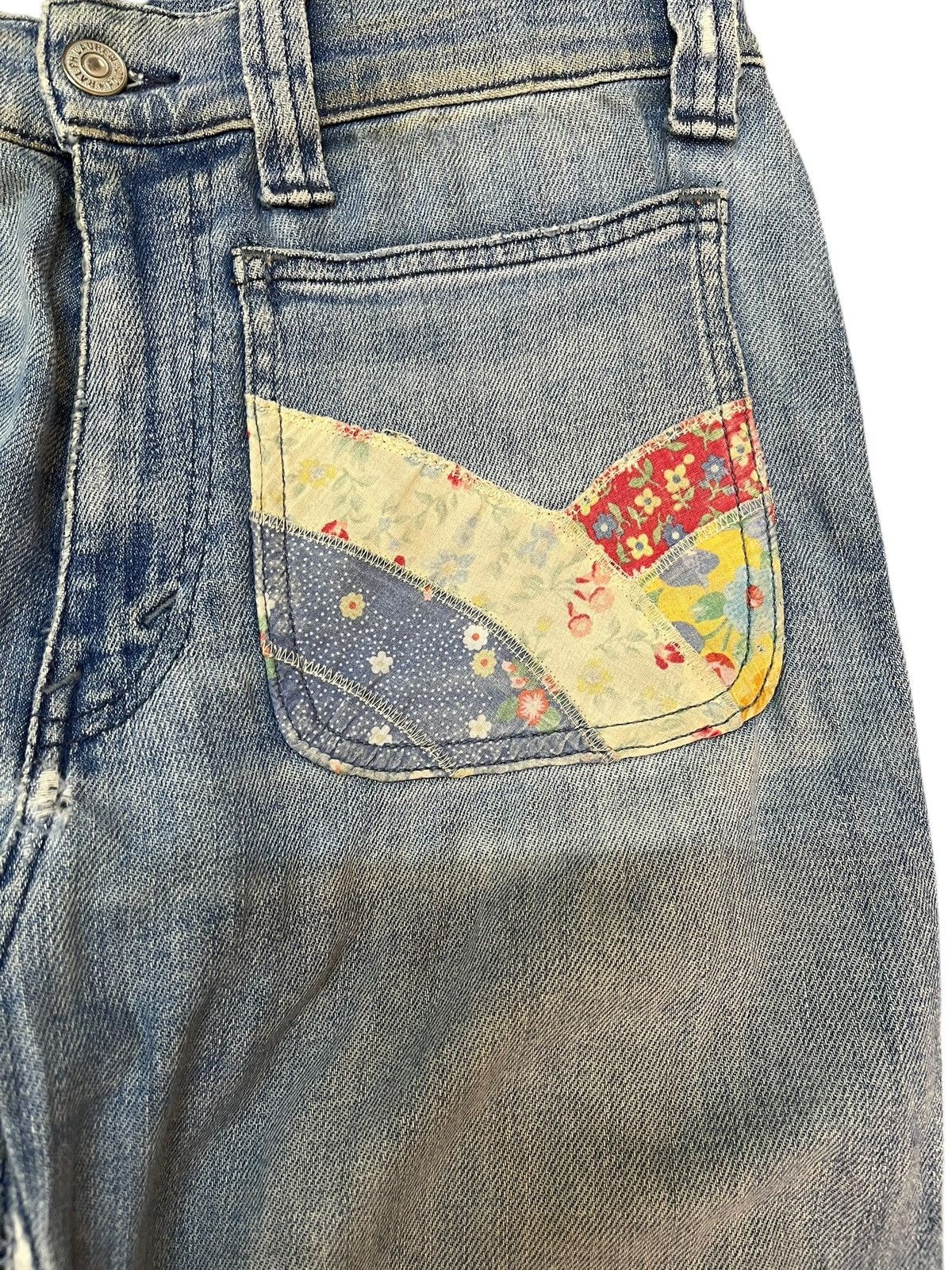 Polo Ralph Lauren × RRL Ralph Lauren × Ralph Lauren Vintage Polo Ralph Lauren Flare Mural Denim Size US 28 / EU 44 - 3 Thumbnail