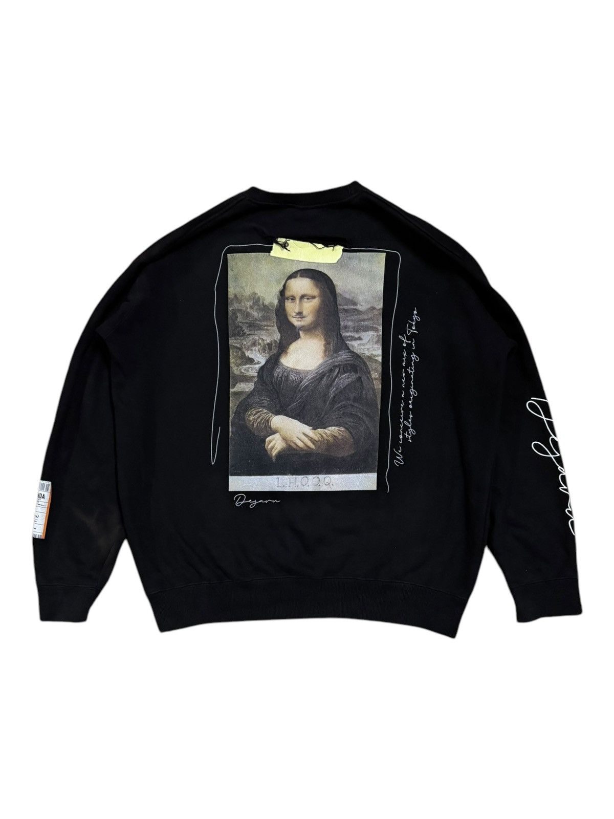 Mona lisa sweatshirt off white online