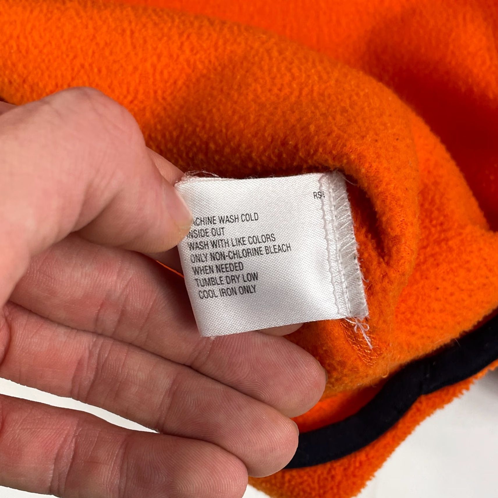 Nautica VINTAGE Nautica Jacket Mens Large Orange Competition Fleece 1/4 Zip Hiking USA Size US L / EU 52-54 / 3 - 6 Thumbnail