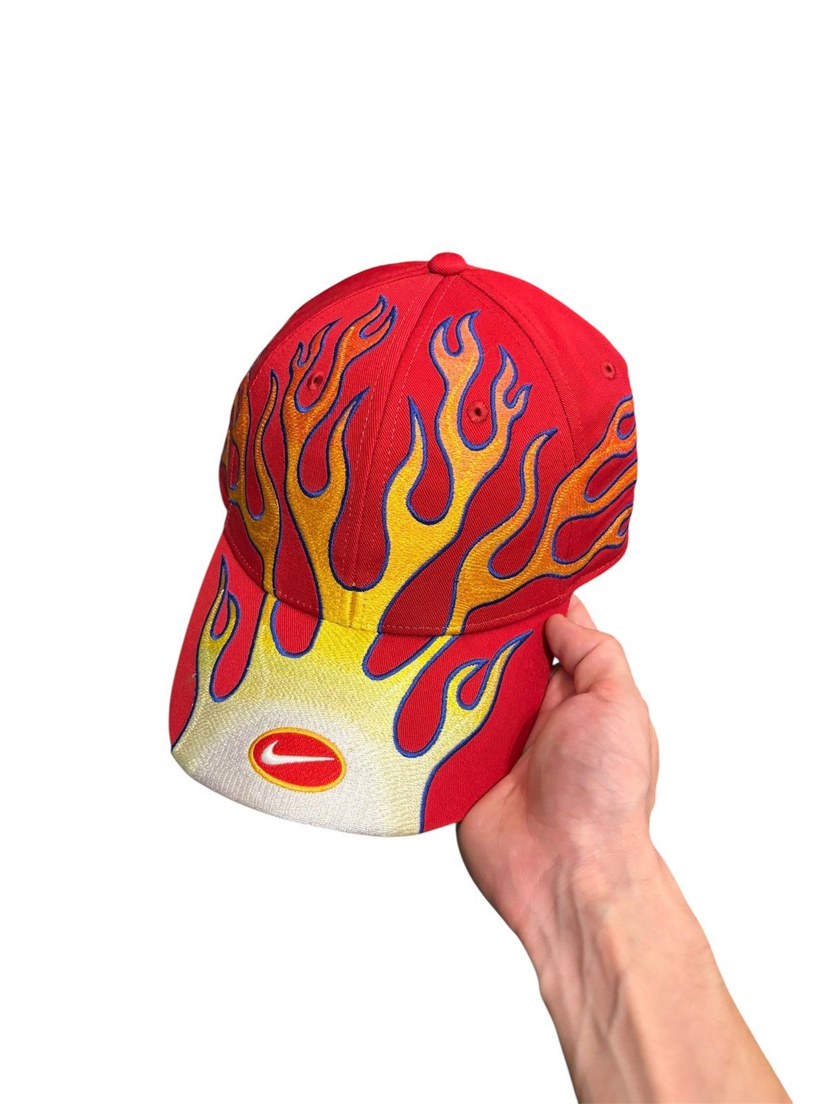 Nike Nike Structured OG Flame Club Cap Gym Red Size ONE SIZE - 1 Thumbnail