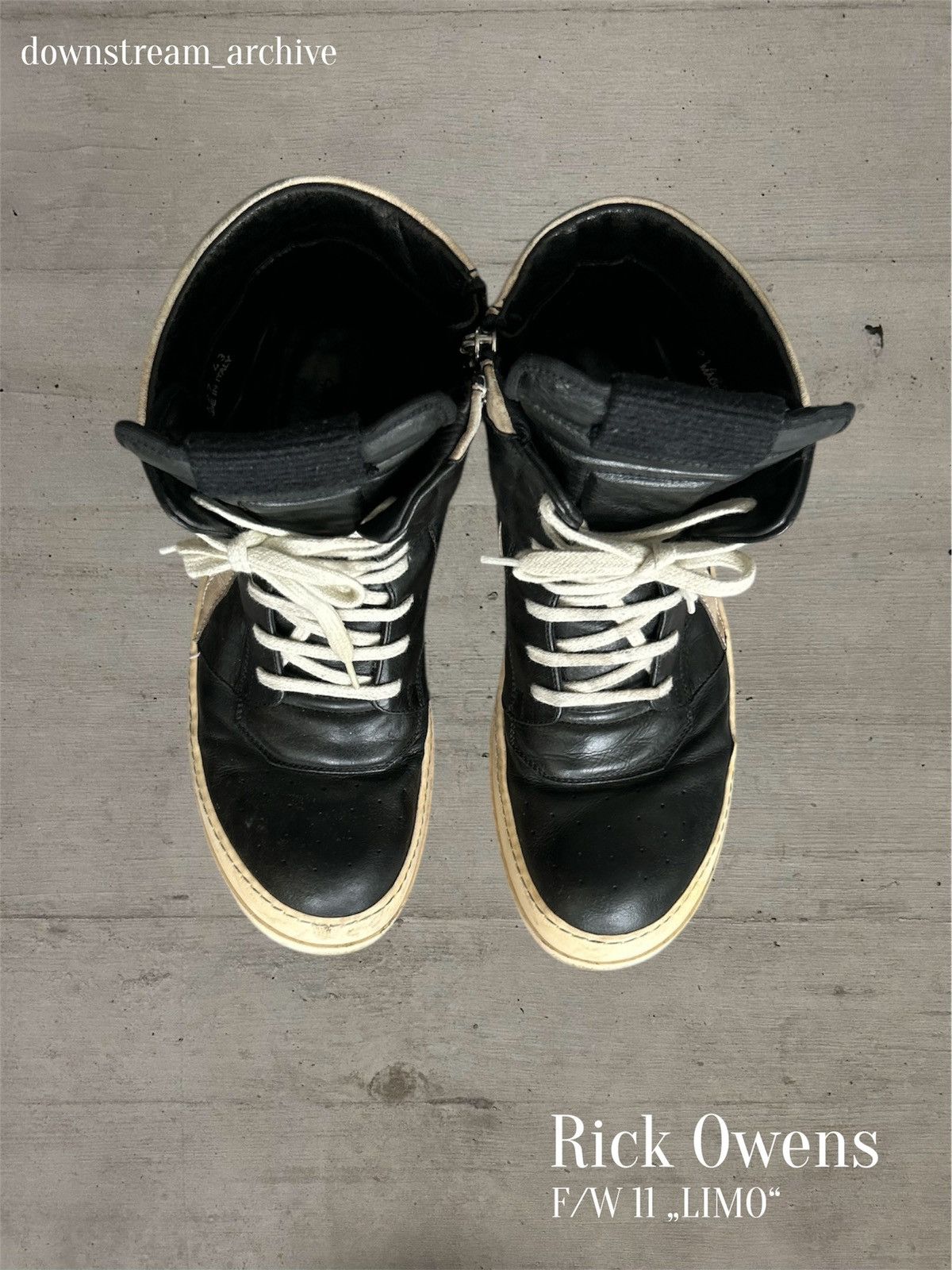 Rick Owens Rick Owens Geobasket short Tongue Size US 10 / EU 43 - 3 Thumbnail