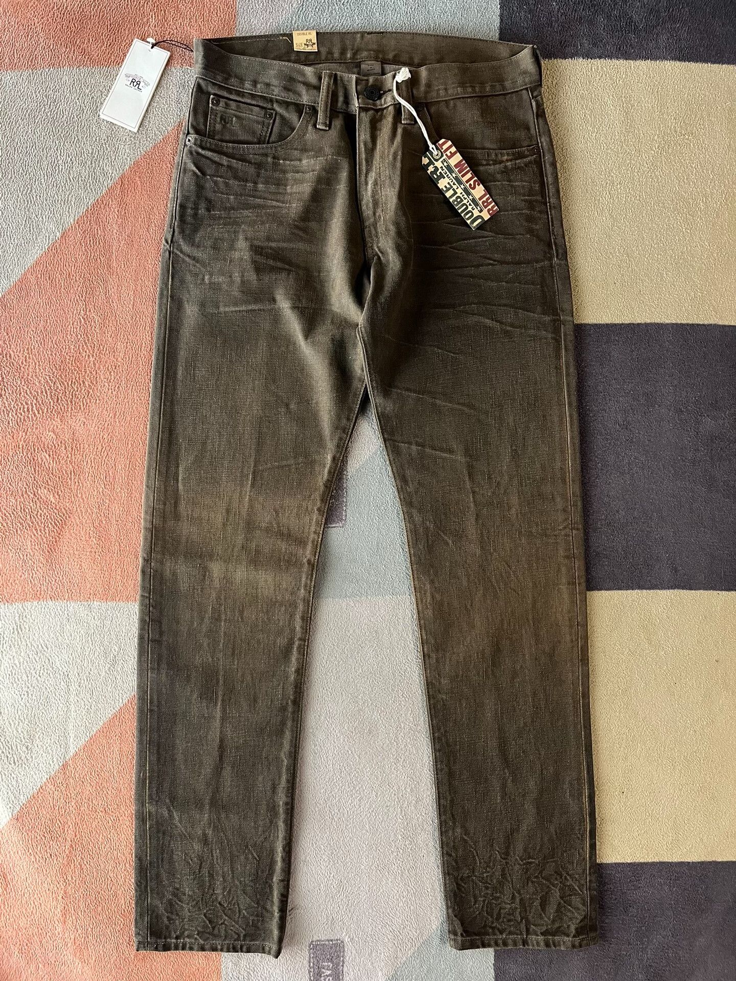 RRL Ralph Lauren RRL Double RL Slim Fit Jeans Size US 30 / EU 46 - 1 Thumbnail