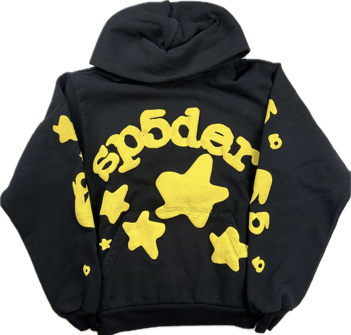 パーカー・フーディ Sp5der Beluga Hoodie ONYX YELLOW Sp5der Beluga Hoodie Onyx/Yellow