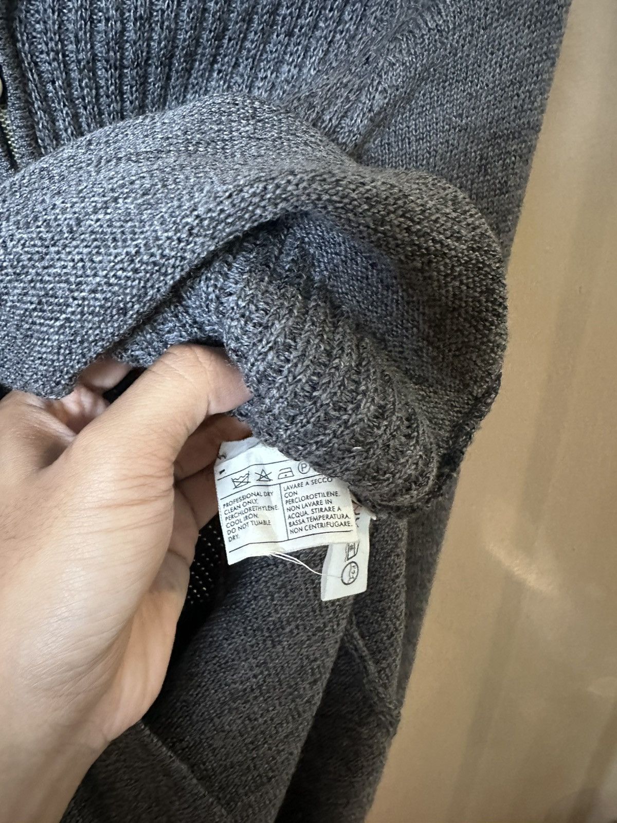 Salvatore Ferragamo × Vintage Salvatore Ferragamo Halfzip Knit Dress Size M / US 6-8 / IT 42-44 - 6 Thumbnail