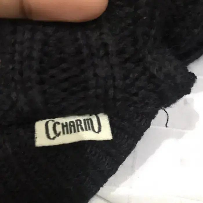 Japanese Brand Charm Plain Knit Beanie Hat Size ONE SIZE - 5 Thumbnail