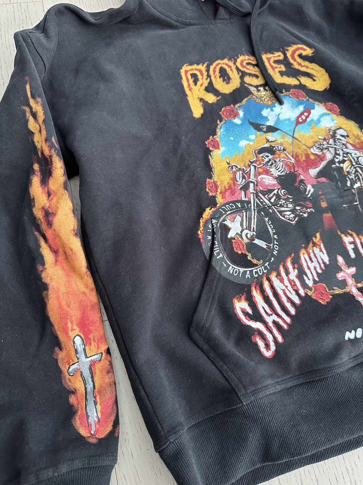 Future × Rap Tees Saint Jhn x Future Roses Collab T Shirt Christian Sex Club Size US M / EU 48-50 / 2 - 2 Thumbnail