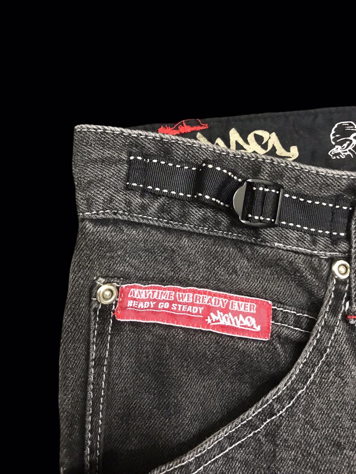 Other 💥BAGGY💥DACK DIVE COOL DESIGN BAGGY MILD DENIM F376 Size US 37 - 10 Thumbnail