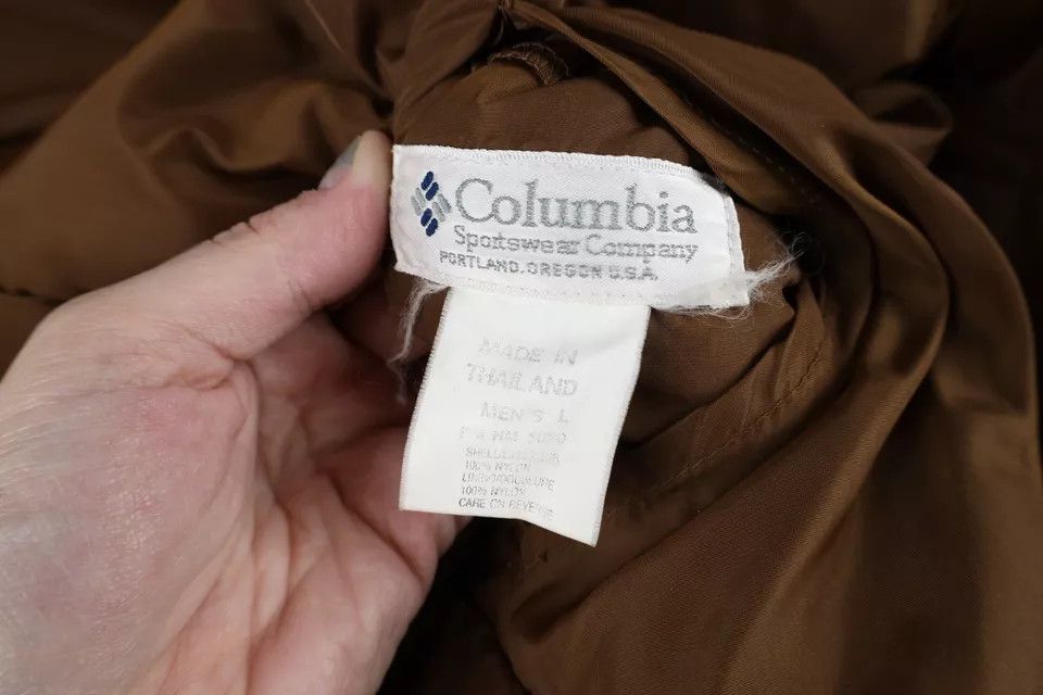 Columbia × Vintage Vintage 90s Columbia Reversible Puffer Bomber Jacket Coat Size US L / EU 52-54 / 3 - 15 Thumbnail