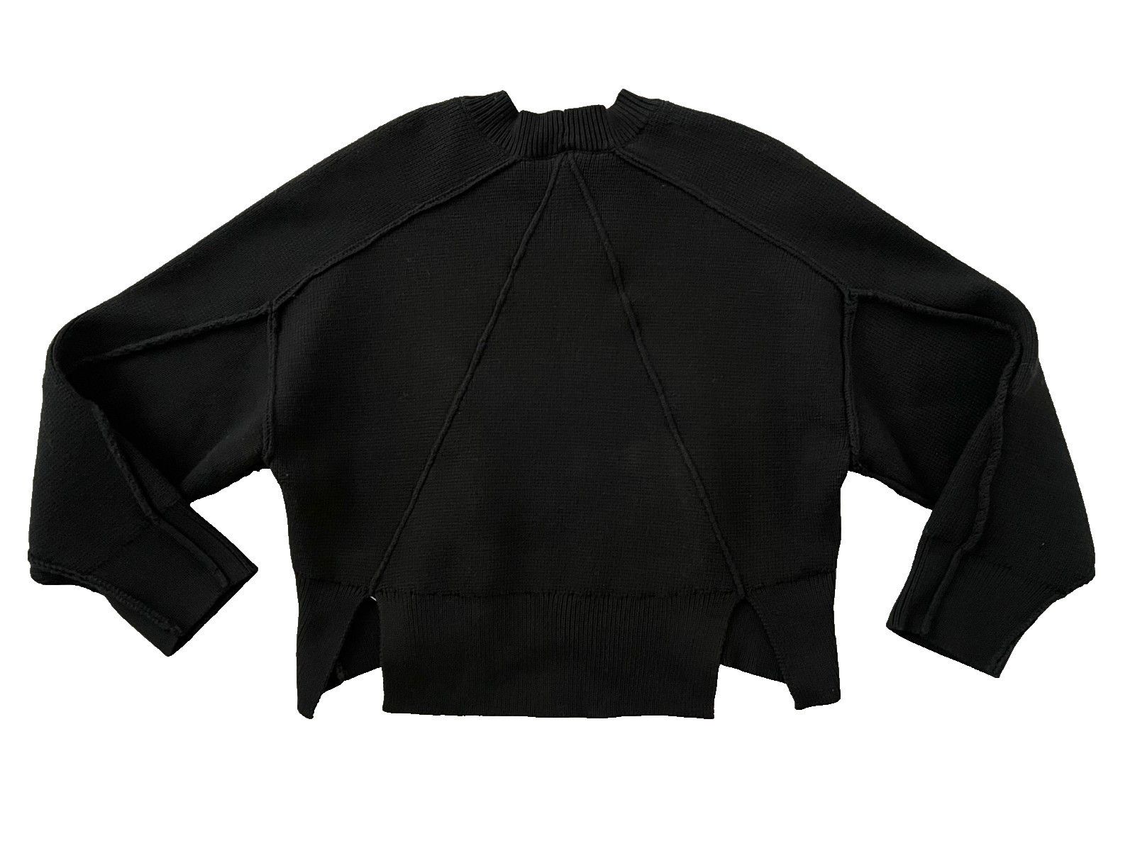 Rag & Bone Rag & Bone New York Lysa Crewneck Sweater in Black ( XS ) Size XS / US 0-2 / IT 36-38 - 3 Thumbnail