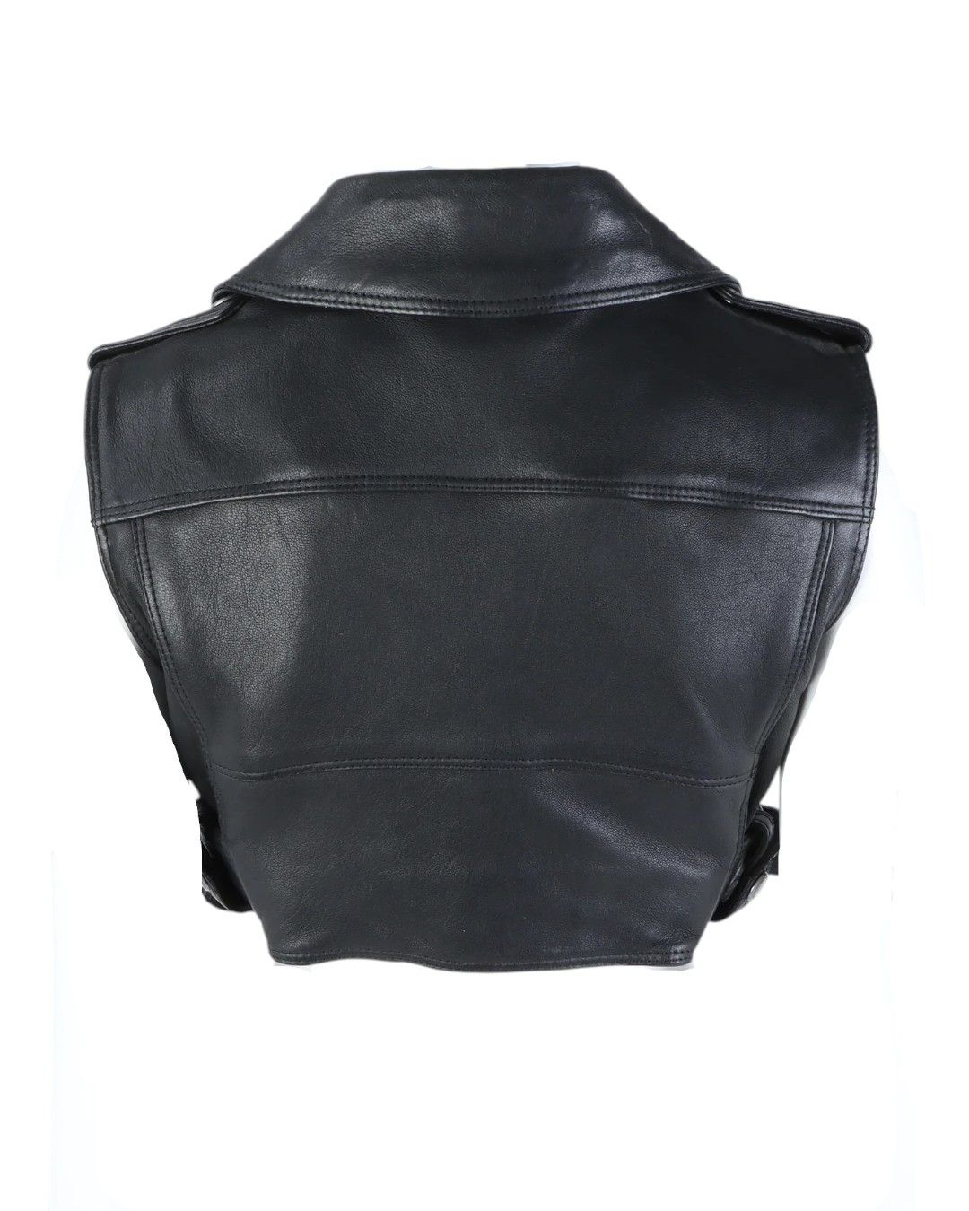 Burberry Prorsum RARE PRORSUM LEATHER VEST BY CHRISTOPHER BAILEY Size XS / US 0-2 / IT 36-38 - 2 Thumbnail