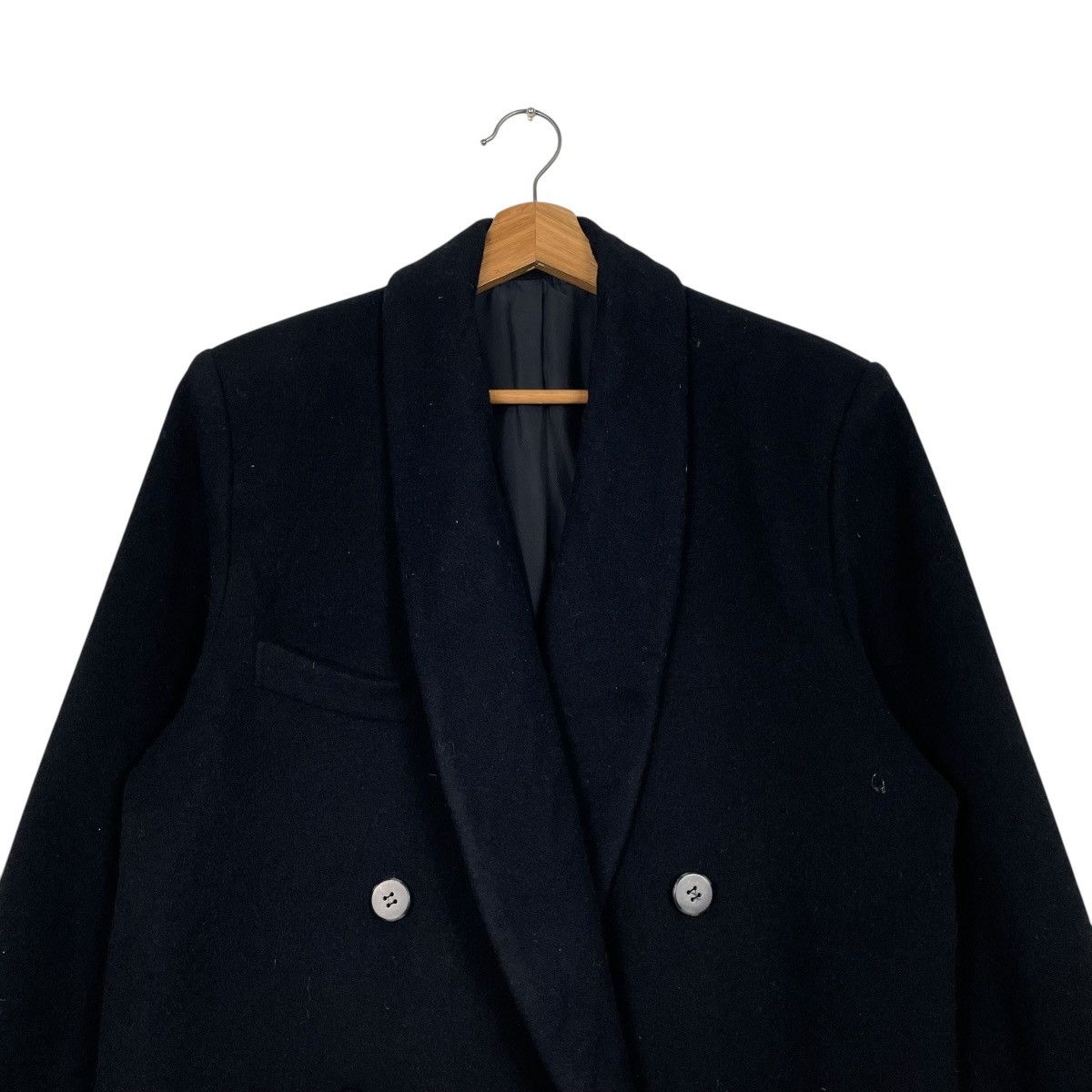 Other Christian Aujard Double Breasted Coat Size M / US 6-8 / IT 42-44 - 2 Thumbnail