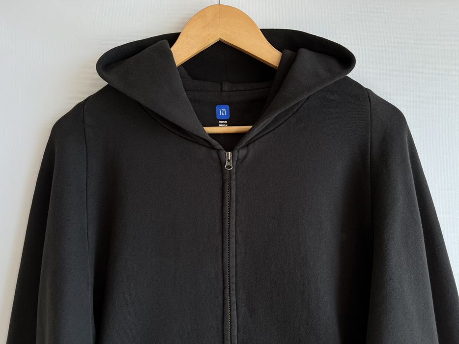 Gap Yeezy Gap Unreleased Black Zip Hoodie Medium | Grailed