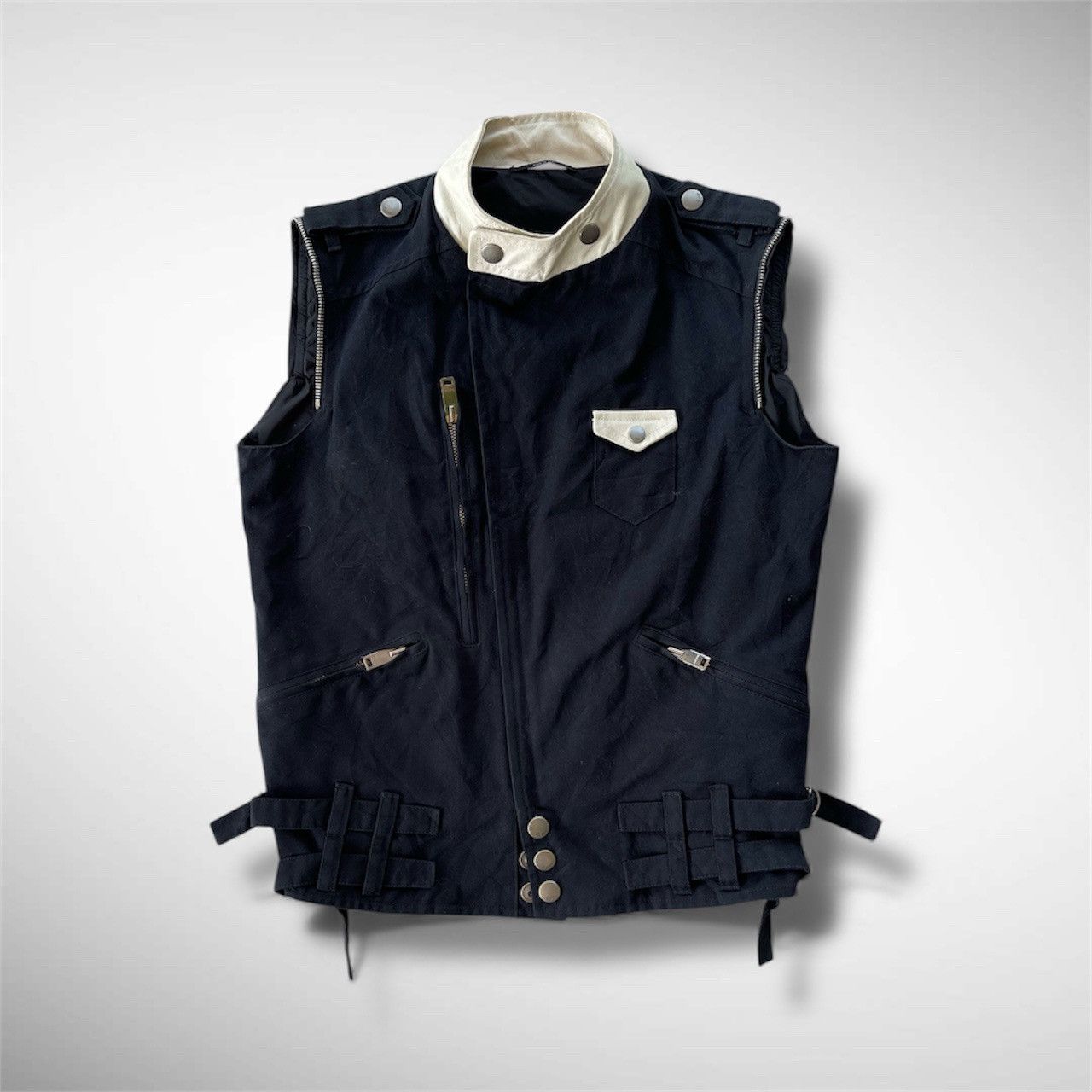Gucci 🔥 A/W 2007 GUCCI BY TOM FORD TRIM LEATHER RACER JACKET Size US M / EU 48-50 / 2 - 2 Thumbnail