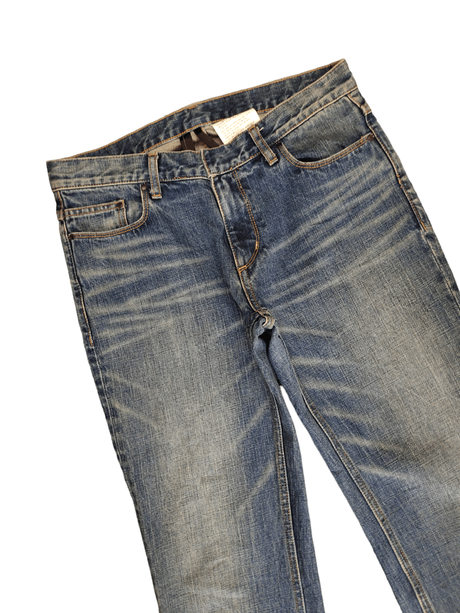 Fadeless Flare Jeans Fadeless Japan Clawmark Faded Denim Bootcut Y2k Size US 30 / EU 46 - 5 Thumbnail