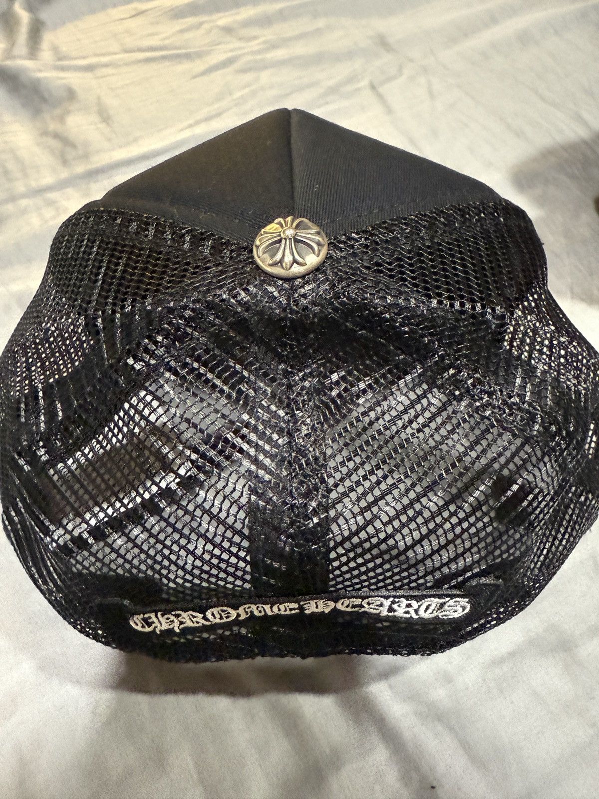 Chrome Hearts Chrome Hearts Black Cemetery Hat Black Patches Size ONE SIZE - 2 Thumbnail
