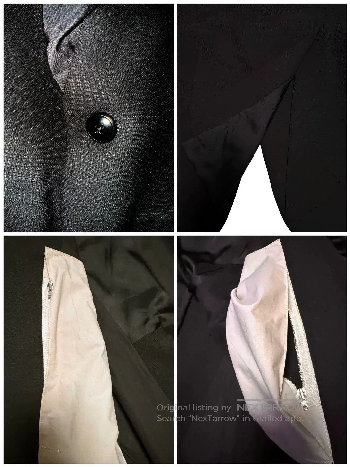 Rick Owens Rick Owens Wool Shawl Collar Suit. Size US M / EU 48-50 / 2 - 8 Thumbnail