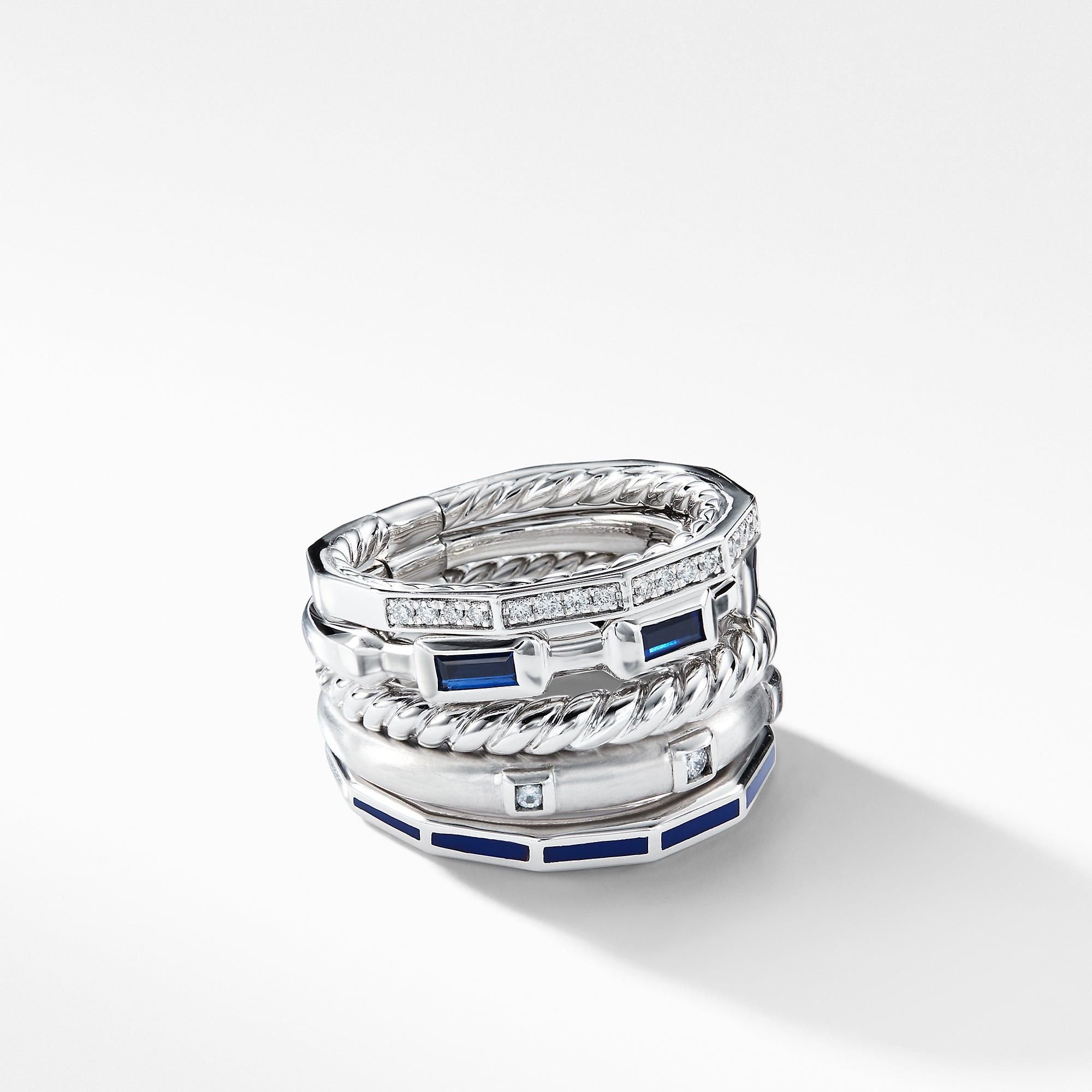 David Yurman o1w1db10325 R13418D Ring in 18K Gold and Pave Diamonds Size ONE SIZE - 1 Preview