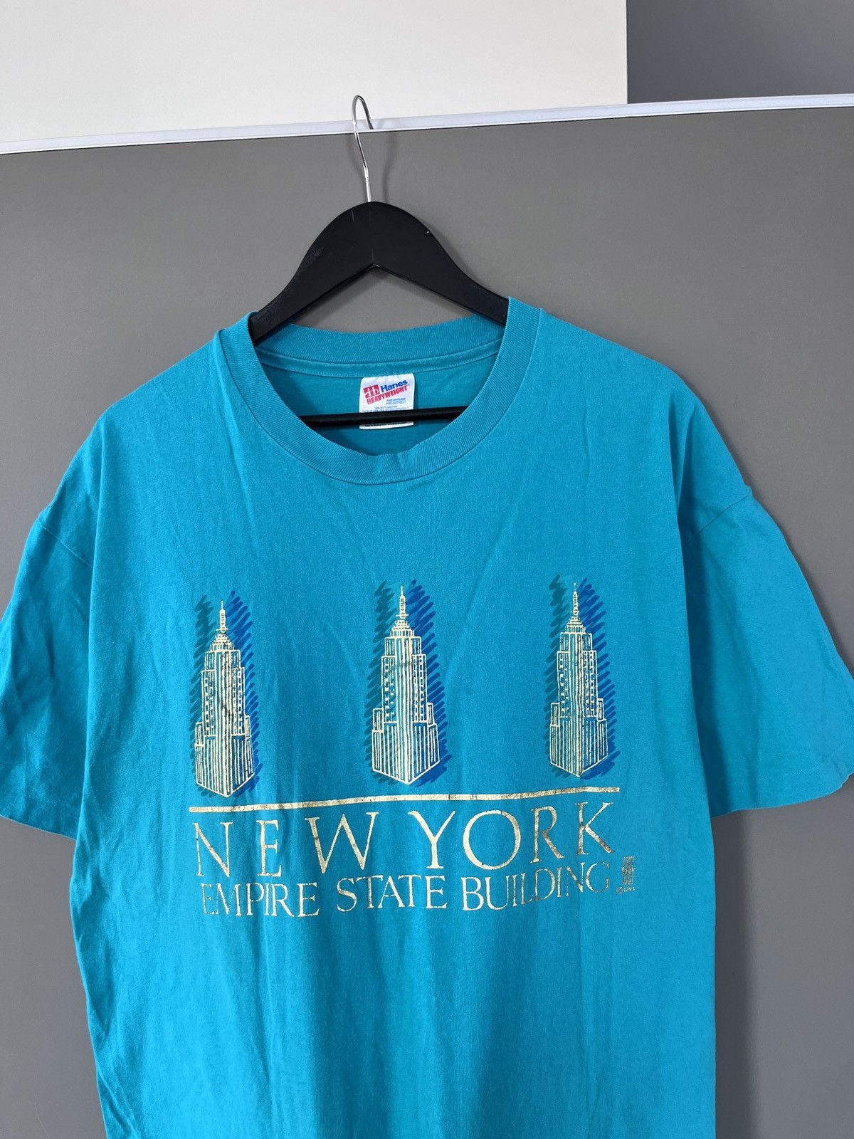 Other 1993 New York Empire State Building Single Stitch Vintage Size US XL / EU 56 / 4 - 2 Thumbnail