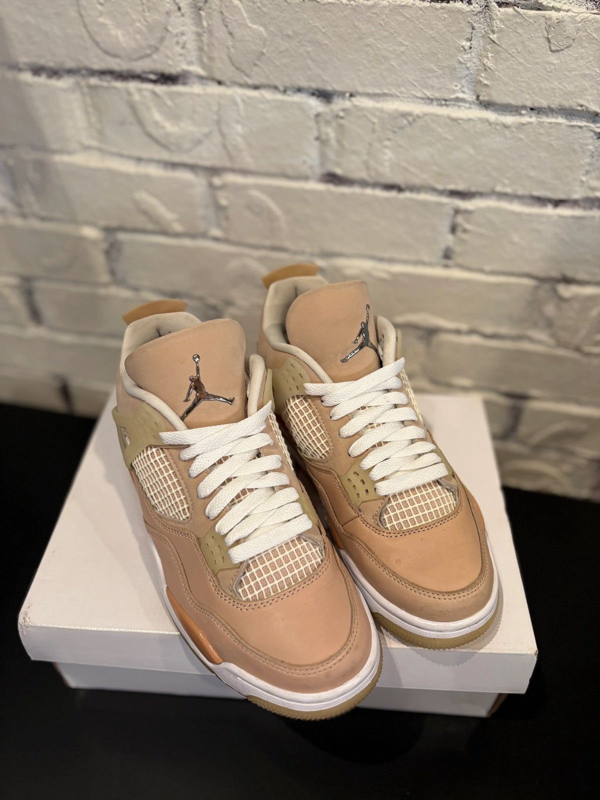Jordan Brand Jordan 4 Retro Shimmer Clean OG Size 7.5W/6M Size US 7.5 / IT 37.5 - 2 Thumbnail