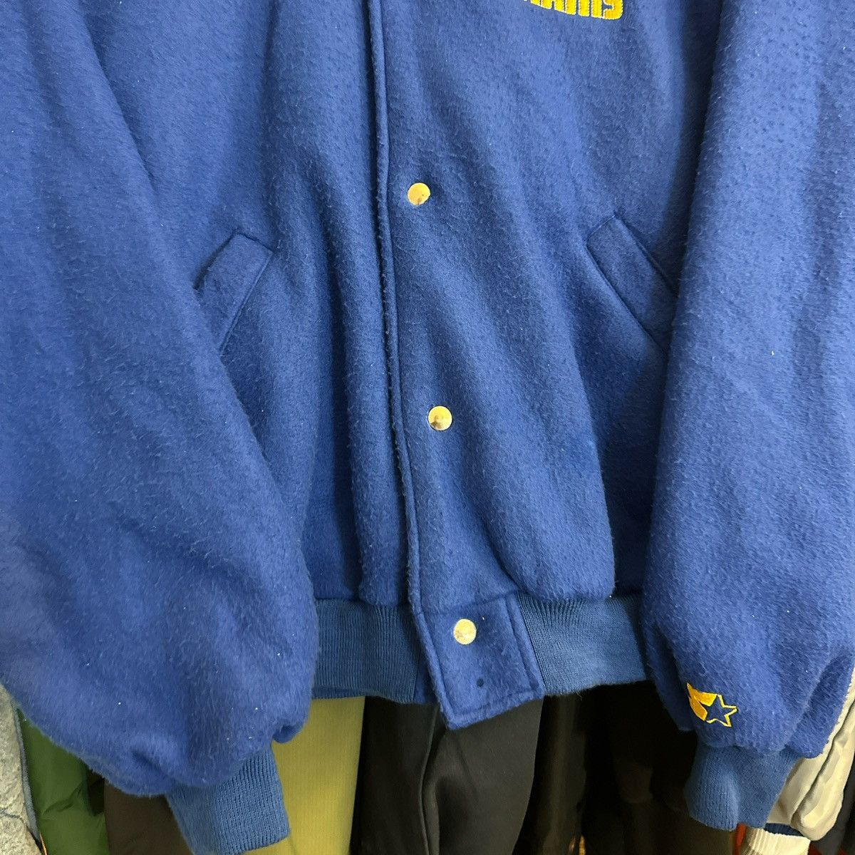 Starter Vintage Starter Rams Football Jacket Size US XL / EU 56 / 4 - 5 Thumbnail