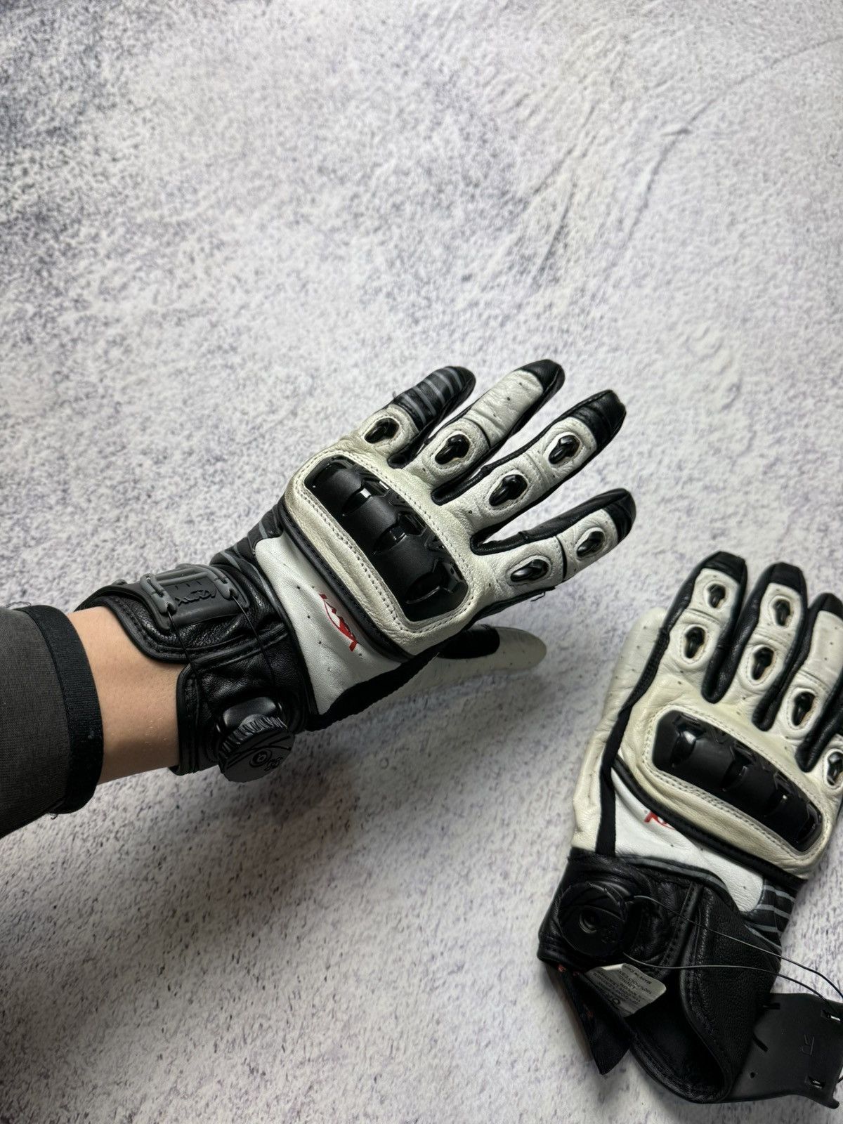 Japanese Brand Vintage Motorcycle Gloves Knox Avant garde Y2K Size ONE SIZE - 15 Thumbnail