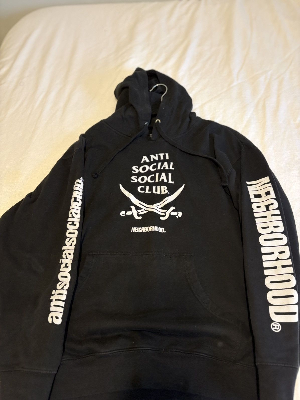 Anti Social Social Club × Neighborhood Anti Social Social Club x Neighborhood 6IX Hoodie Size US XL / EU 56 / 4 - 2 Thumbnail