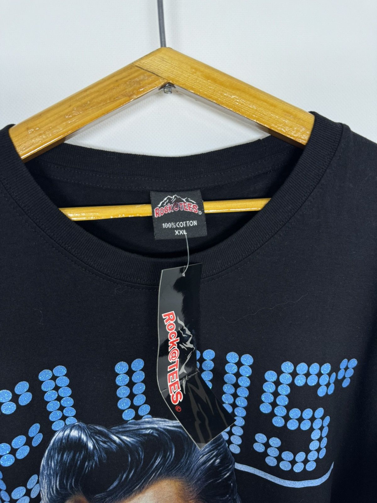Vintage Vintage 1994 Elvis Presley T Shirt Single Stitch Size US XXL / EU 58 / 5 - 9 Thumbnail