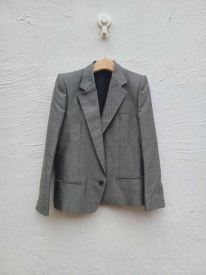 Haider Ackermann Haider Ackermann Women's houndstooth suit jacket Size S / US 4 / IT 40 - 4 Thumbnail