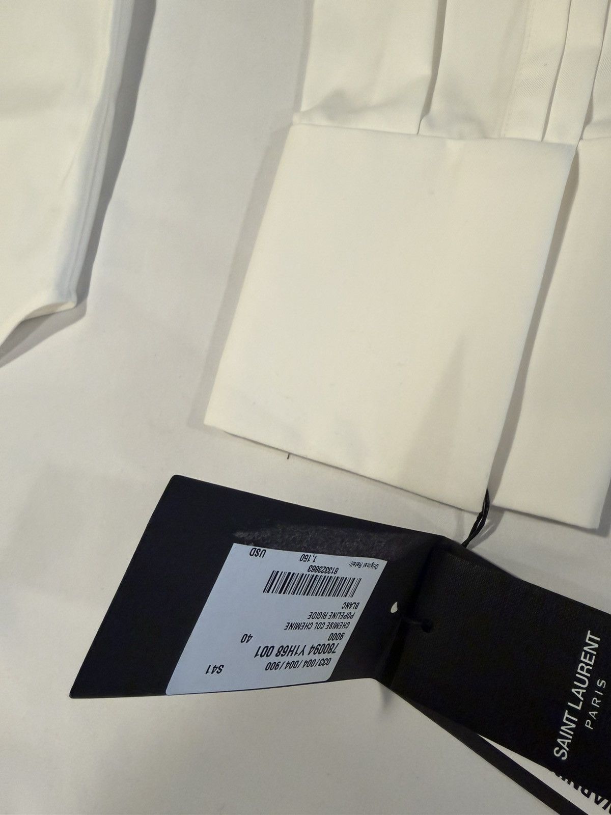 Saint Laurent Paris Saint laurent mens tuxedo shirt. 40/15.5/M. $1150 Size 40R - 3 Thumbnail