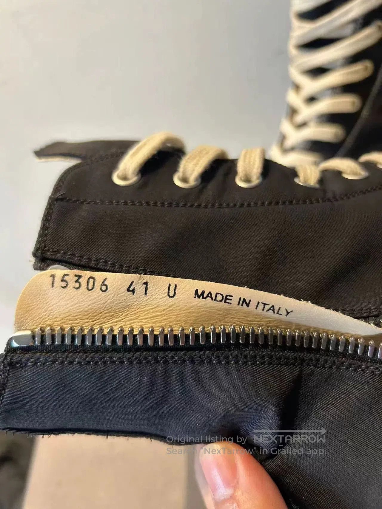 Rick Owens Rick Owens High-Top Sneakers Size 41. Size US 8 / EU 41 - 5 Thumbnail
