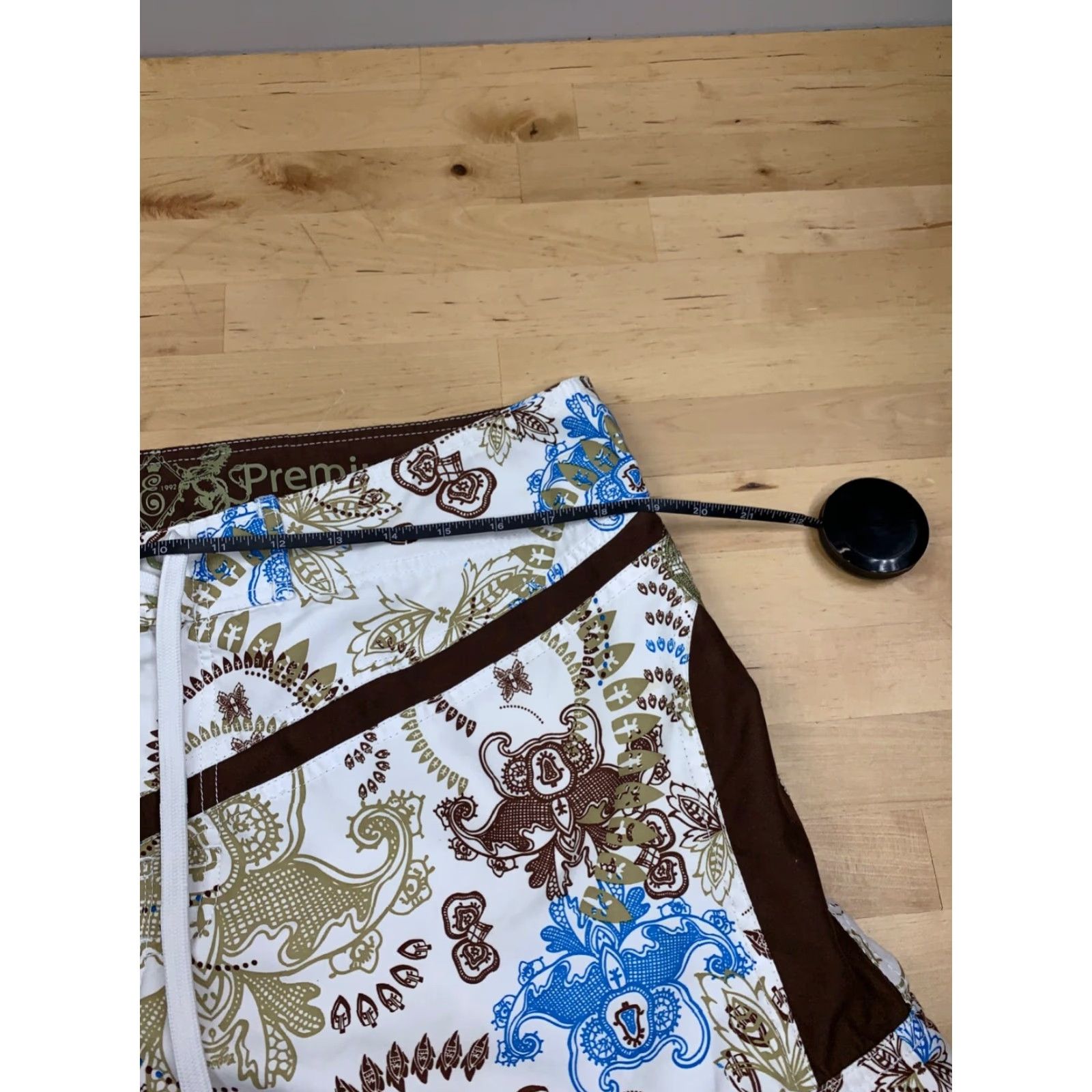Swims Ezekiel Mens Board Shorts 36 Paisley Abstract Beach Surf Swim #6296 | White | 30 | Beach | Surfing | Board Shorts | Mens Size US 30 / EU 46 - 6 Thumbnail
