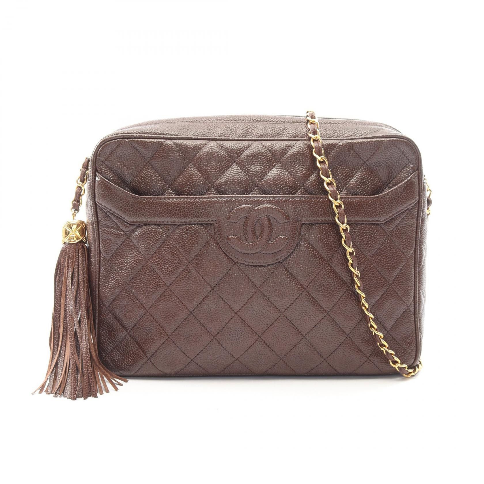 Chanel Chanel Chanel Matelasse Grained Calf Shoulder Bag Leather Shoulder Bag DUTY FREE for USA Size ONE SIZE - 1 Thumbnail
