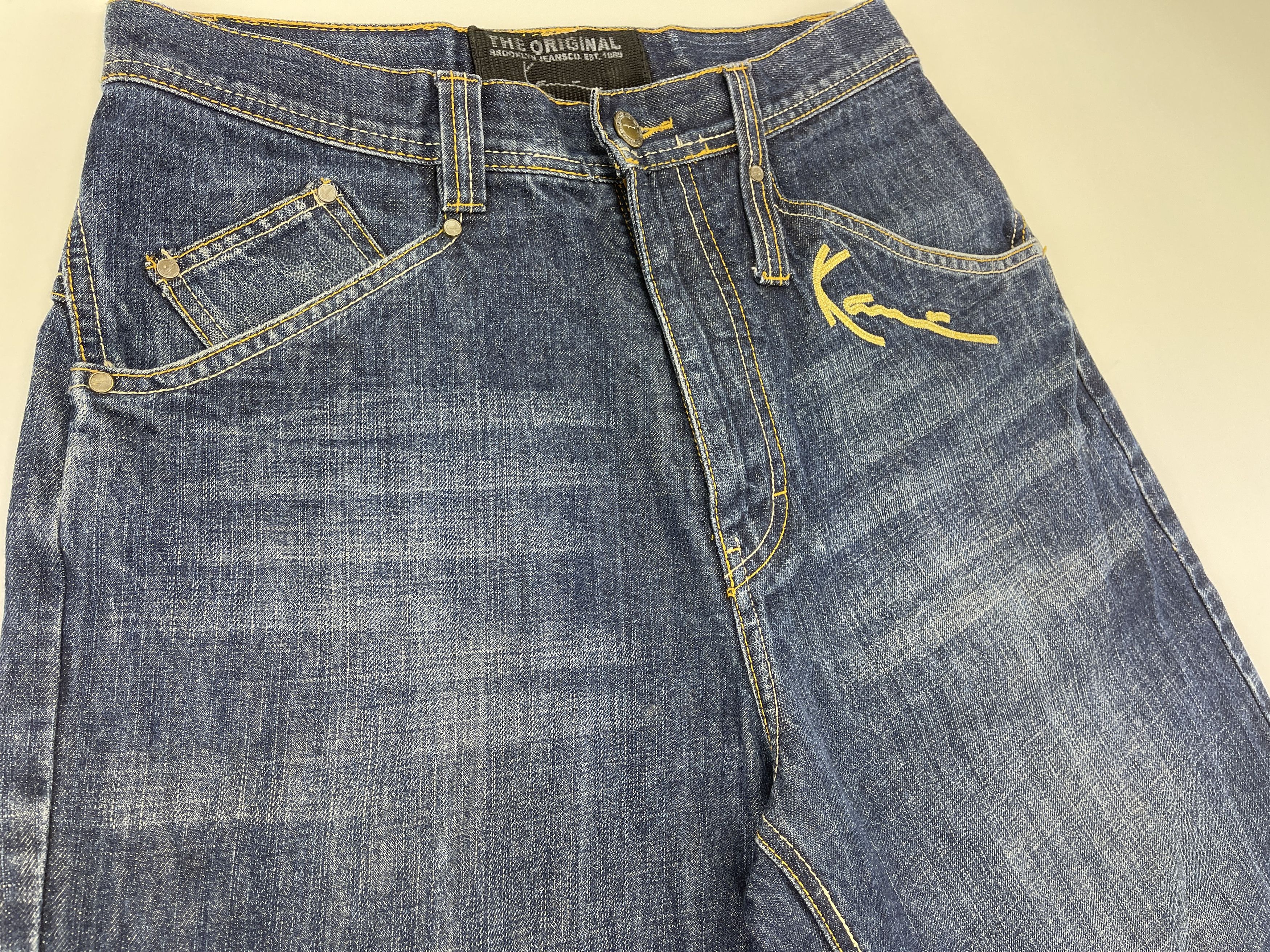 Karl Kani KARL KANI shorts, vintage hip hop baggy jeans, 90s size W 30 Size US 30 / EU 46 - 10 Thumbnail