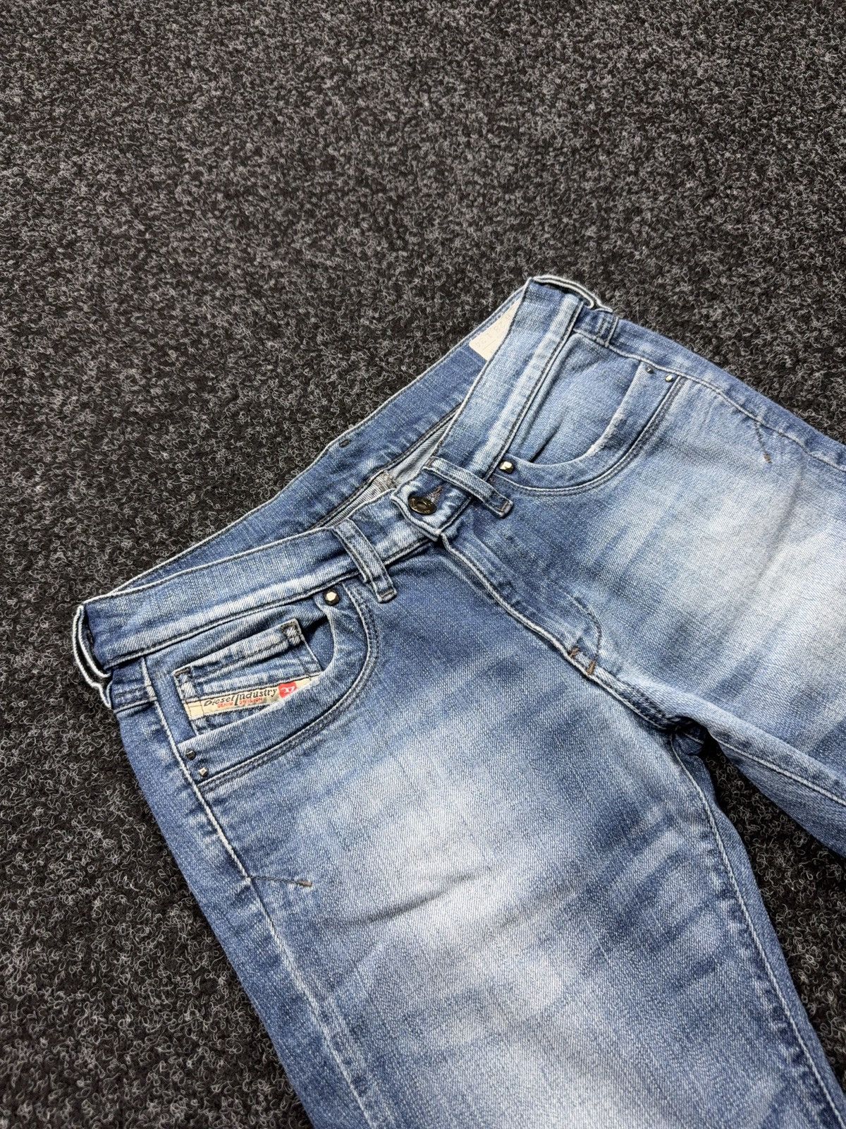 Diesel Luxury Retro 00s Diesel Ronhoir Low Rise Bootcut Jeans Y2K Size 28" / US 6 / IT 42 - 8 Thumbnail