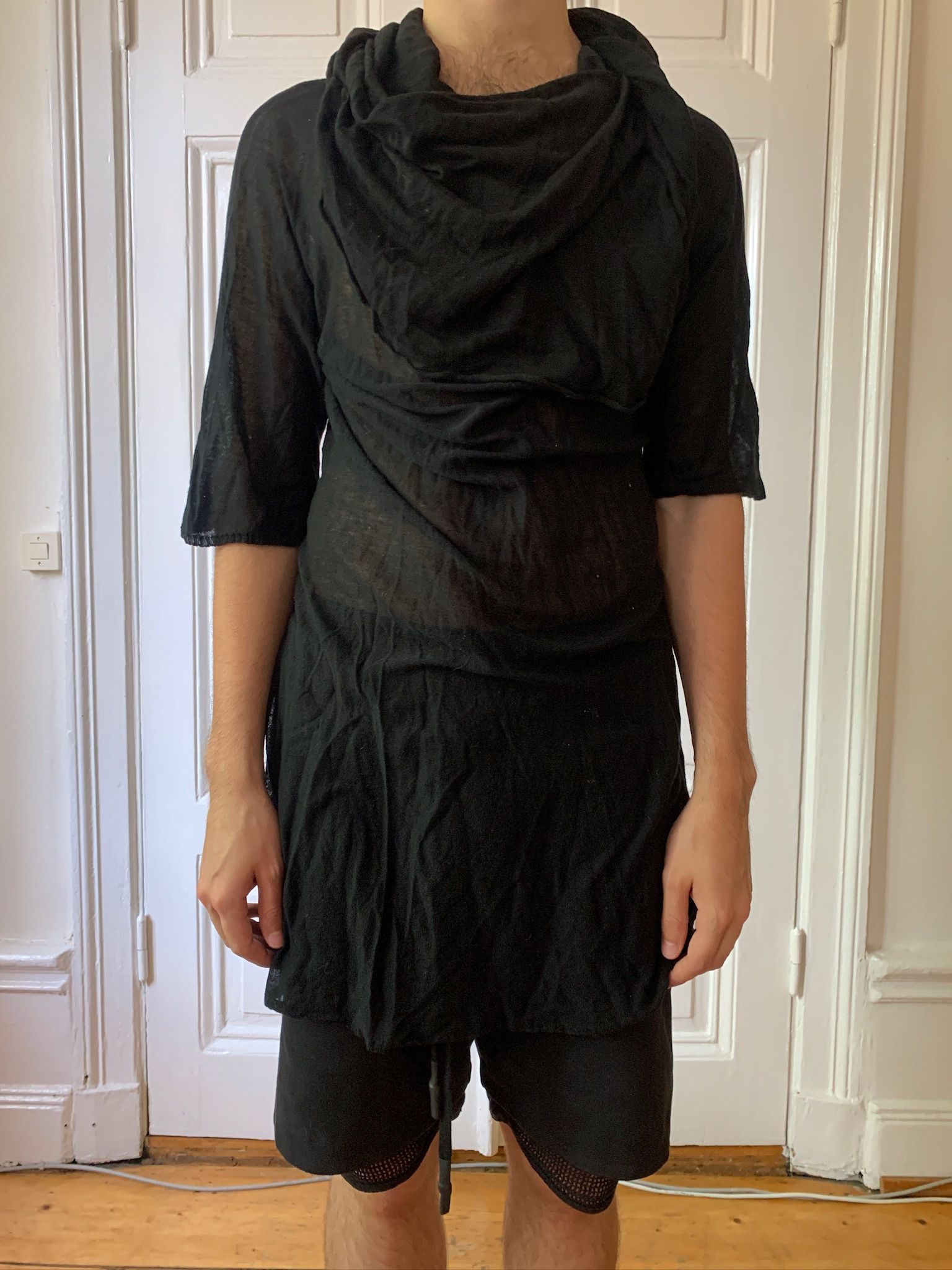 Boris Bidjan Saberi BBS super thin tube neck shortsleeve Size US M / EU 48-50 / 2 - 1 Thumbnail