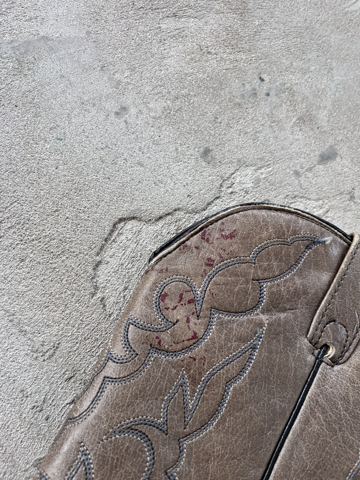 Cowboy Equipment Vintage Laredo Western Cowboy Leather Boots Rare Avant-Garde Size US 9 / EU 42 - 10 Thumbnail