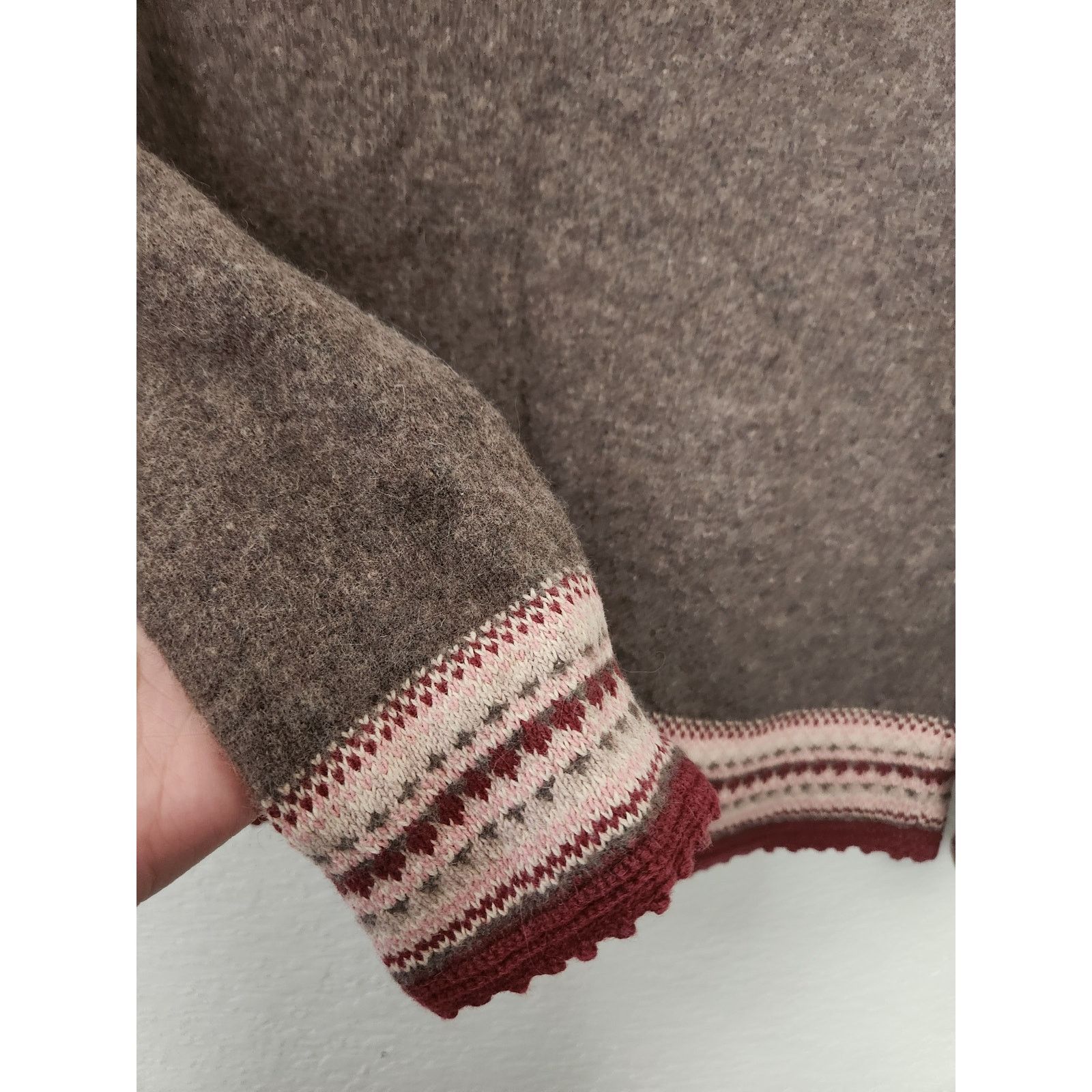 Blk Dnm J.Jill Women's Lambswool/ Rabbit Hair Sweater -M Size M / US 6-8 / IT 42-44 - 3 Thumbnail
