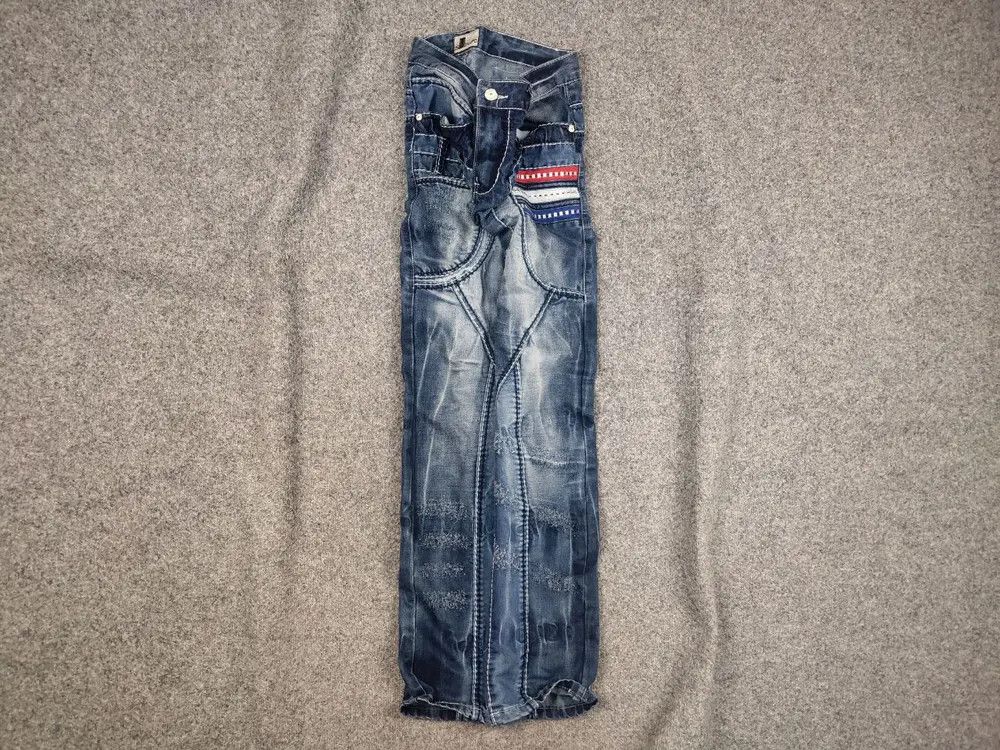 If Six Was Nine Vintage Opium Kosmo Japan if six was nine style baggy Jeans Size US 36 / EU 52 - 1 Thumbnail