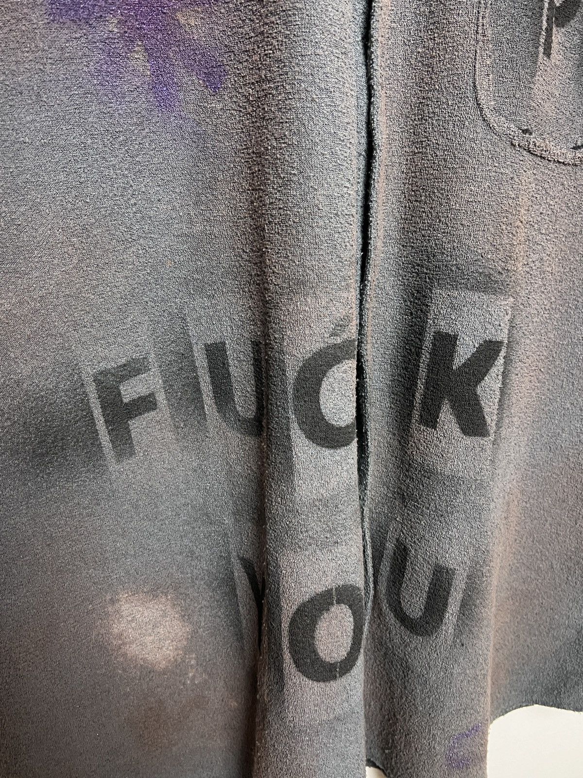 Seditionaries fuck you pig sleeveless shirt handmade 1/1 Size US L / EU 52-54 / 3 - 7 Thumbnail